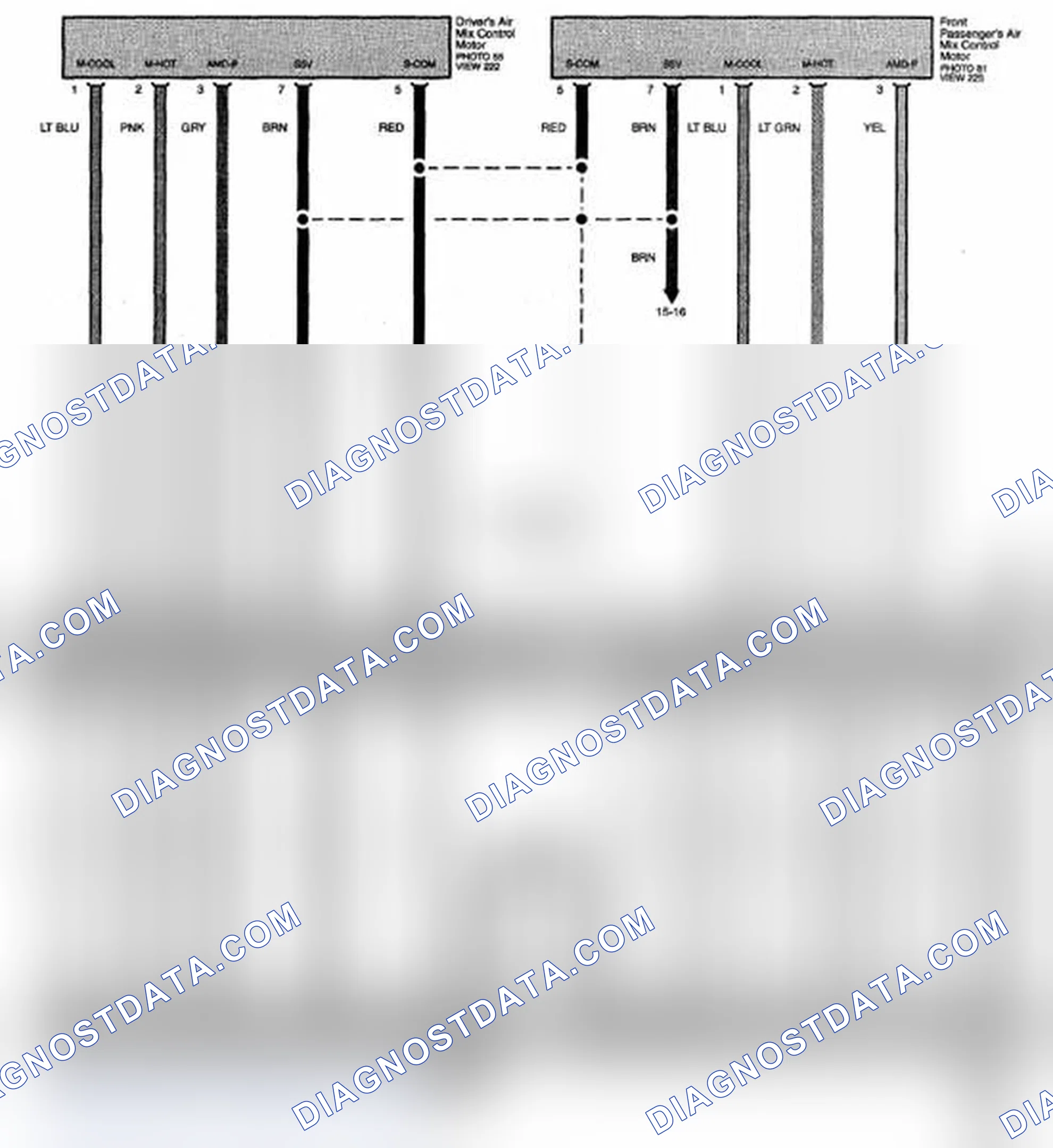 Scheme 306: HVAC Circuit Diagram (Page 60-4)