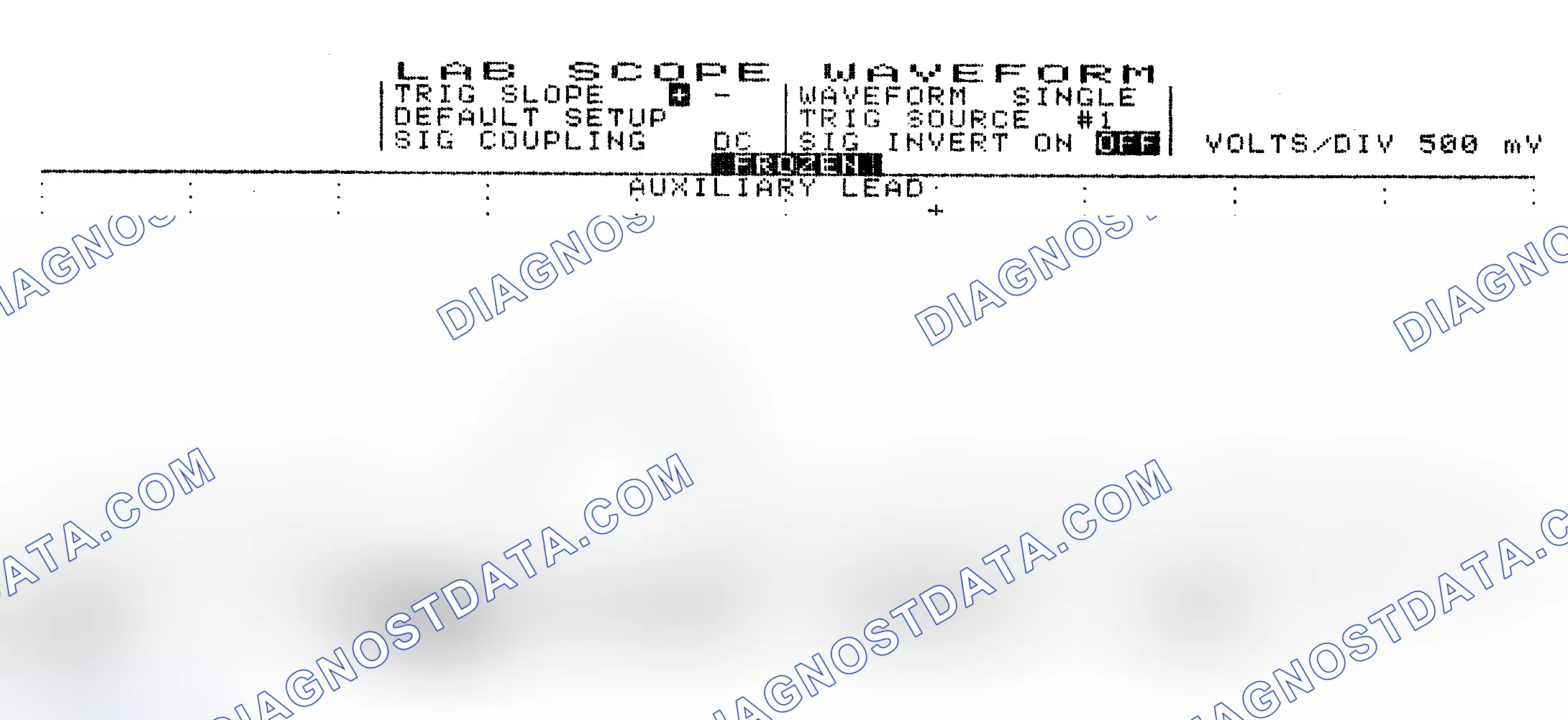 Scheme 10: Single Injector w/Excessive Current Flow - Current Pattern