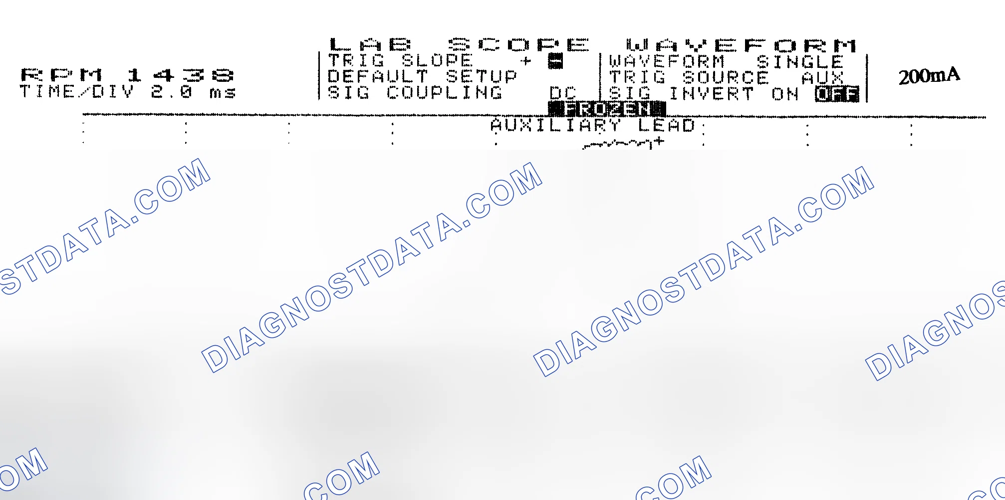 Scheme 15: Single Injector w/Normal Current Flow - Current Pattern