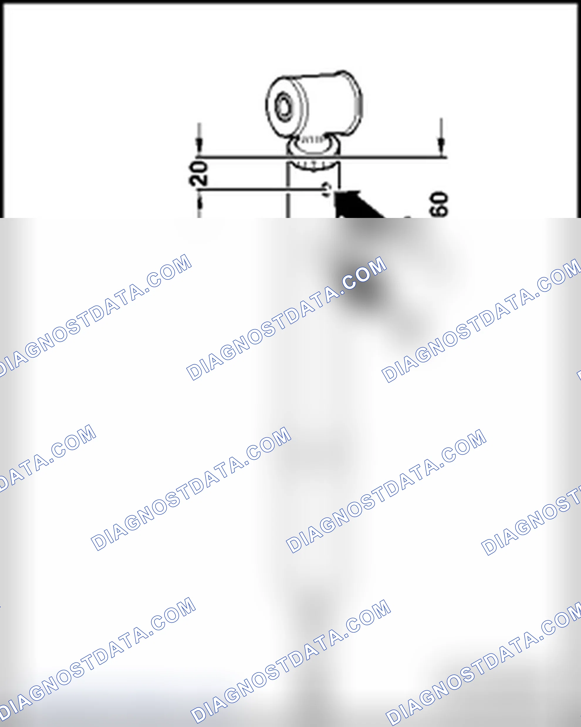 Scheme 863: Rear gas-filled struts, emptying