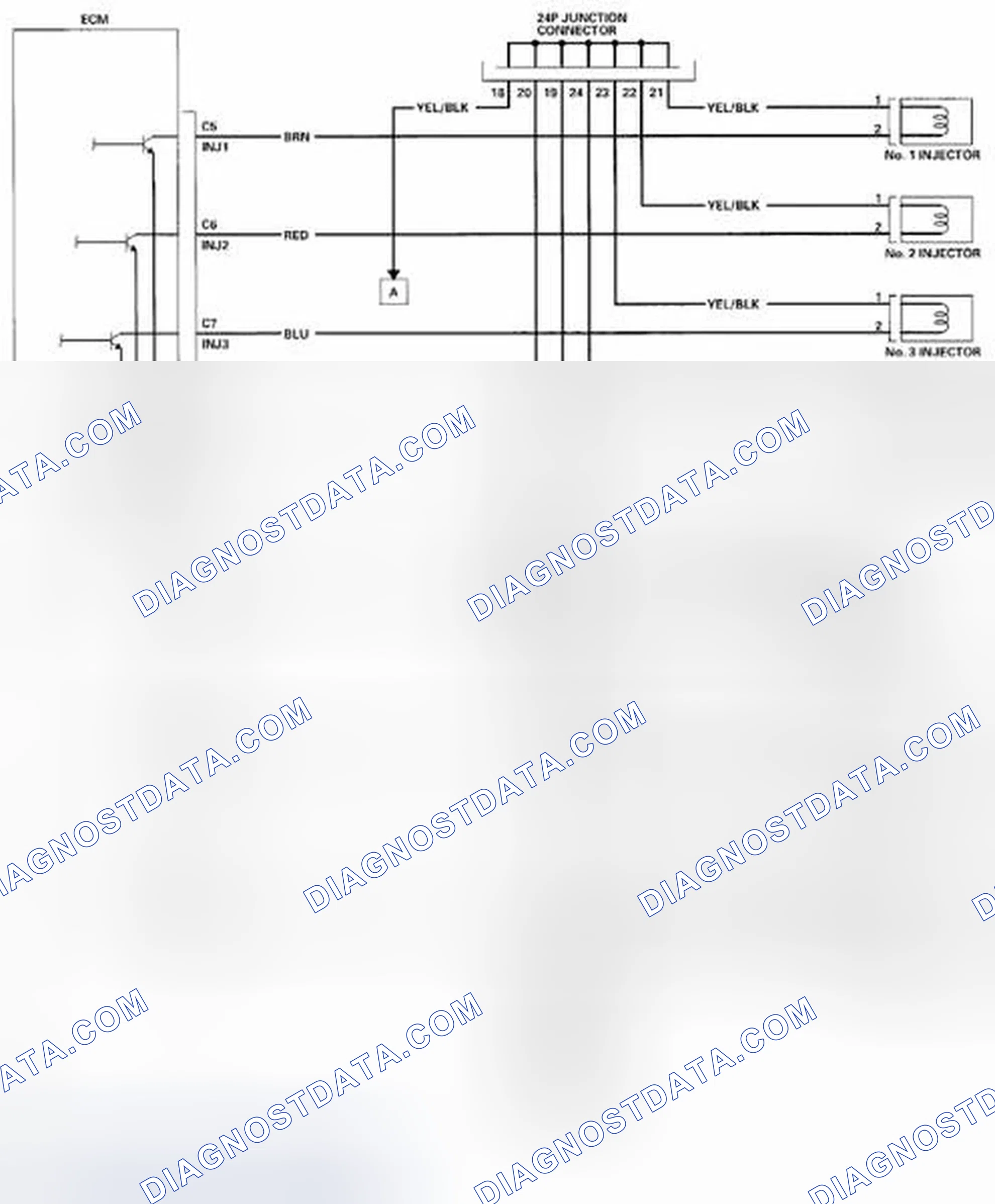Scheme 967: ECM Circuit Diagram