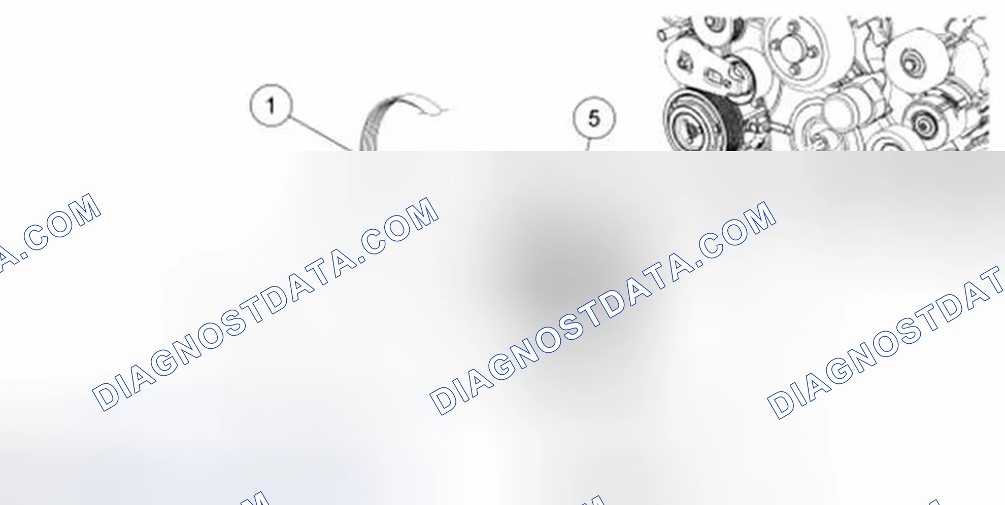 Scheme 2106: Crankshaft Pulley and Crankshaft Front Seal - Exploded View
