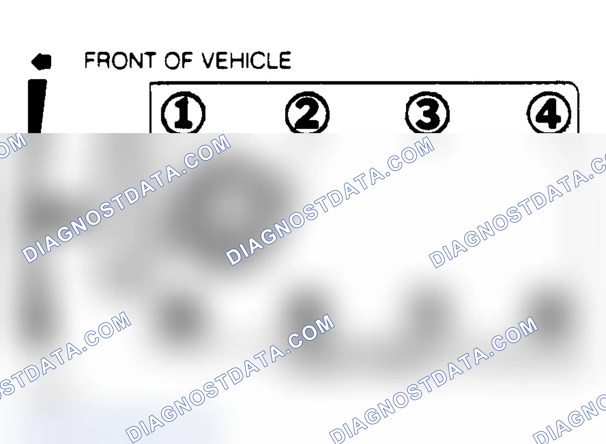 Scheme 4: Identifying Firing Order & Timing Marks (5.0L)