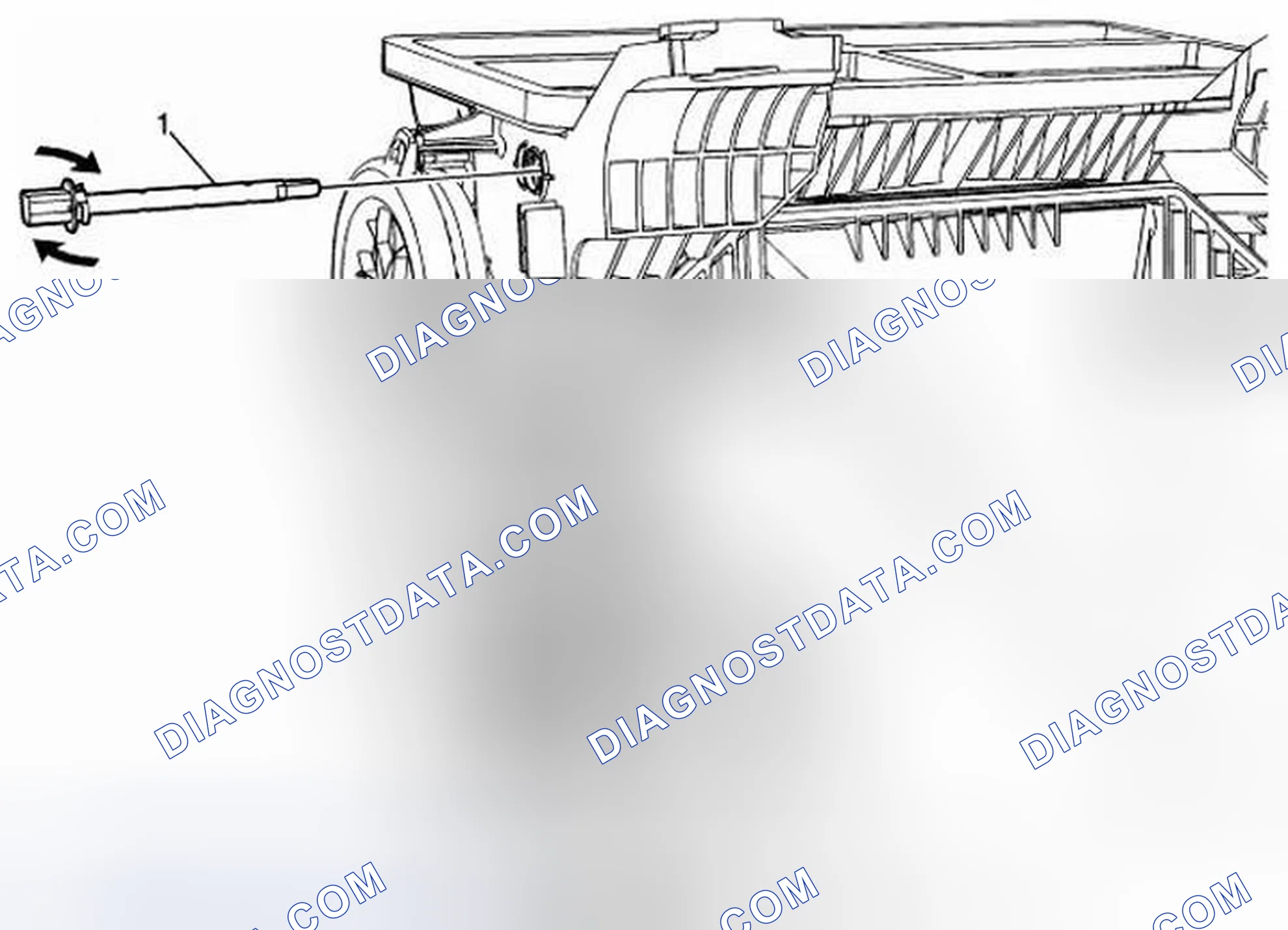 Scheme 127: Duct Air Temperature Sensor Replacement - Upper Left Side