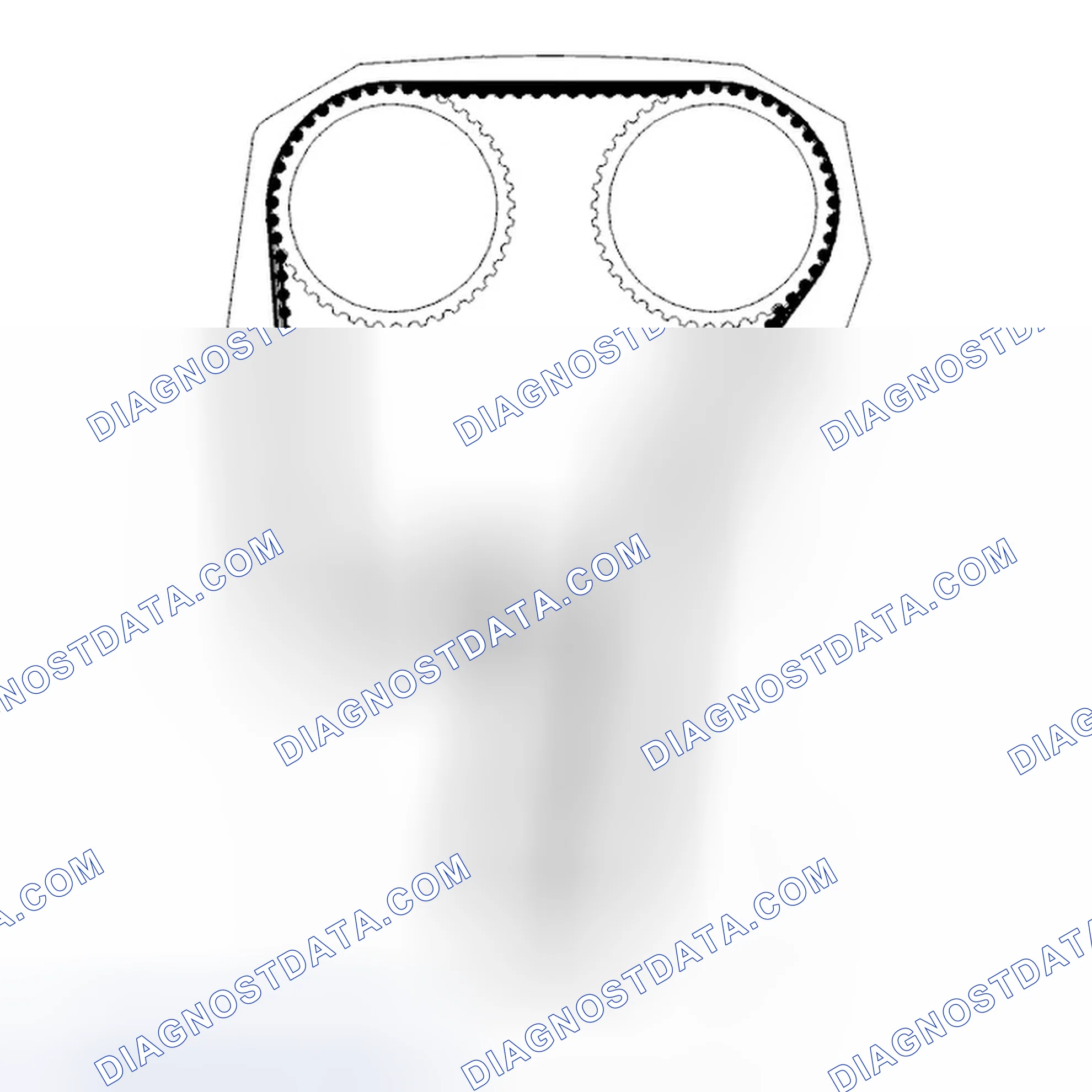 Scheme 294: Installing the timing belt