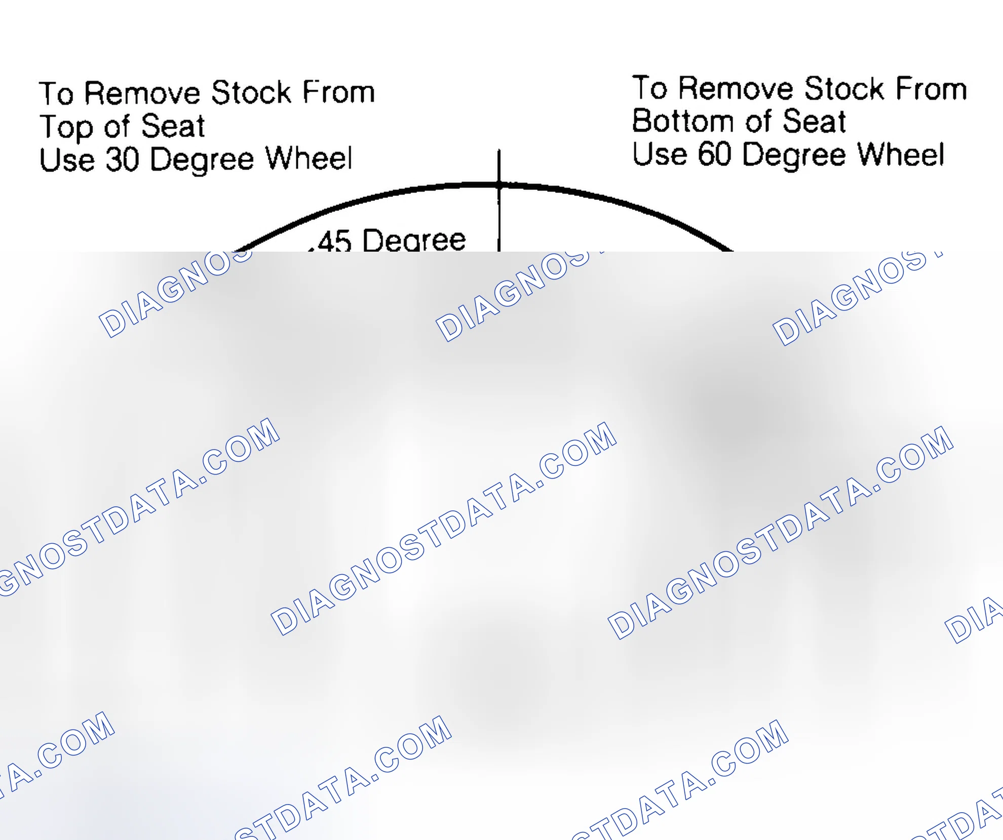 Scheme 19: Adjusting Valve Seat Width