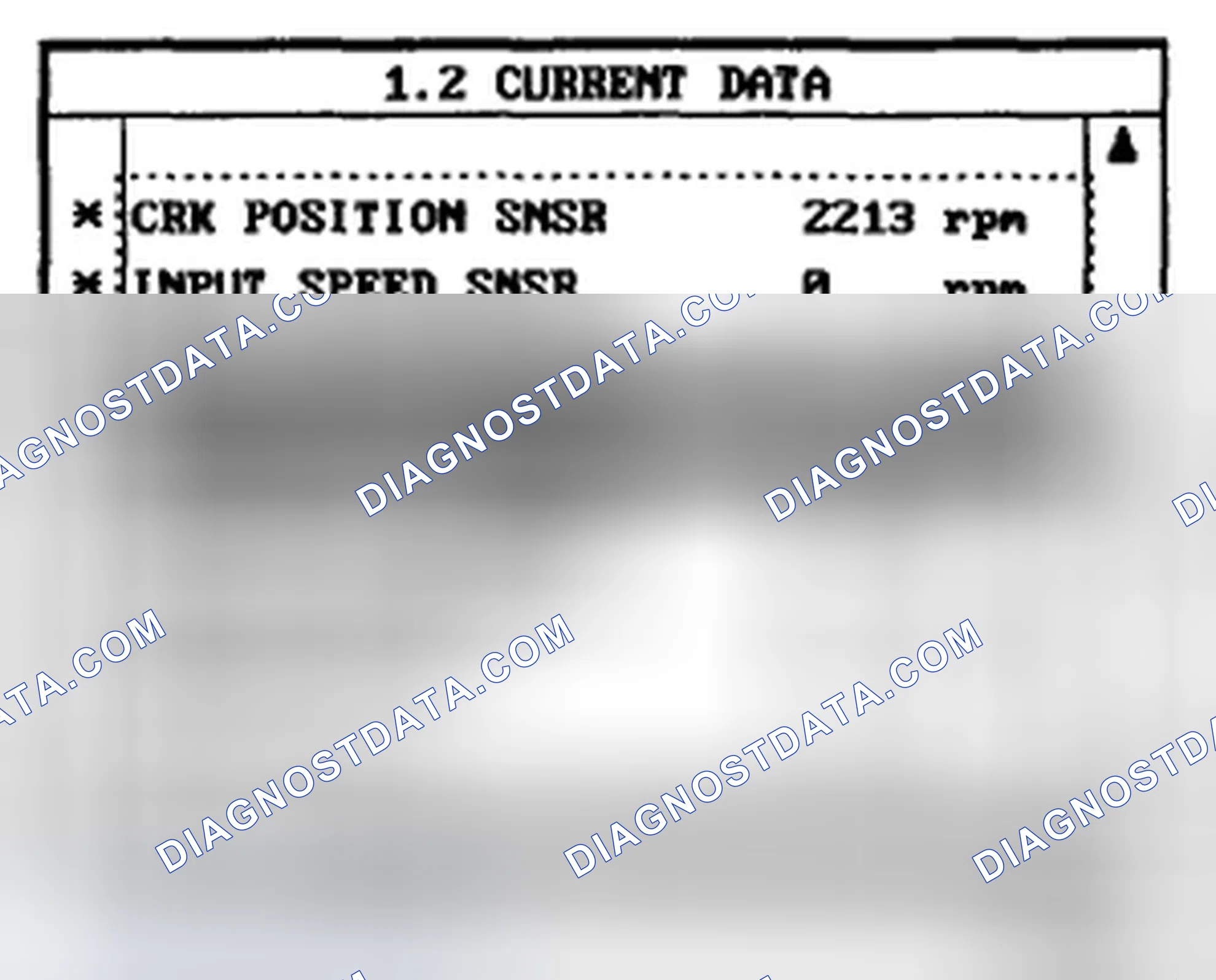 Scheme 179: MONITOR SCANTOOL DATA