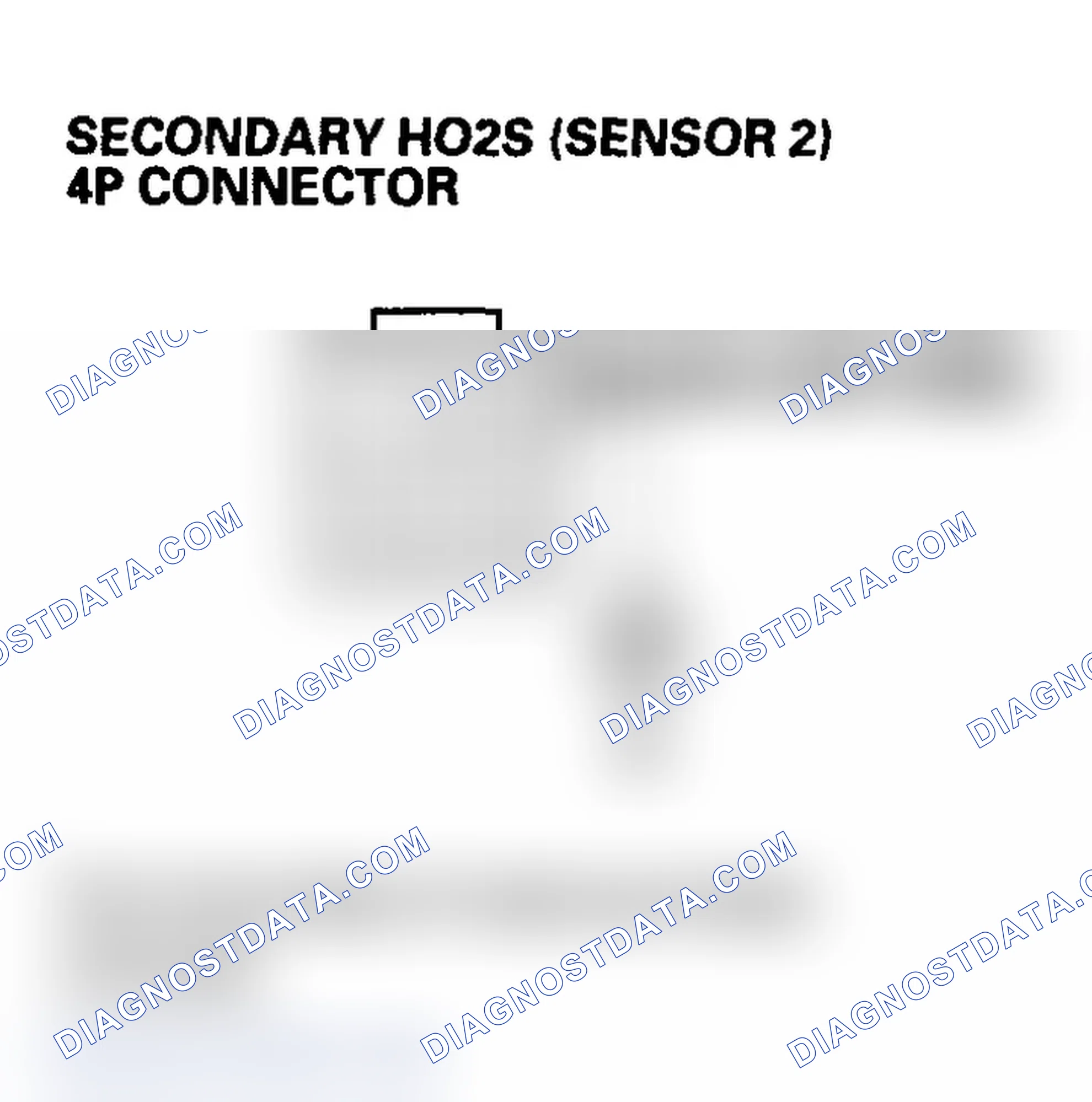 Scheme 82: DTC P0137: Secondary HO2S (Sensor 2) Circuit Low Voltage (2005-2006 models)
