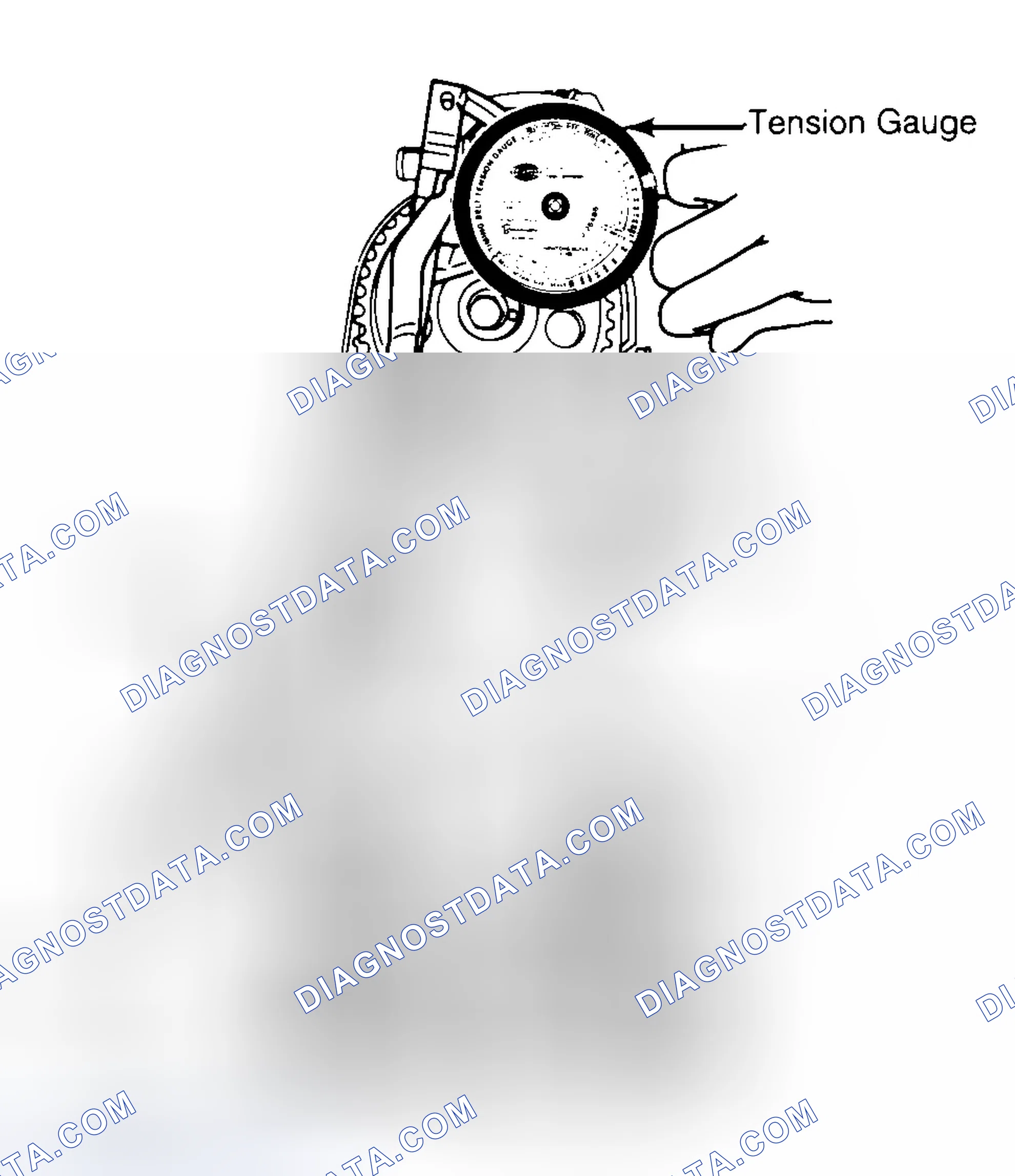 Scheme 3: Adjusting Typical Timing Belt Tension