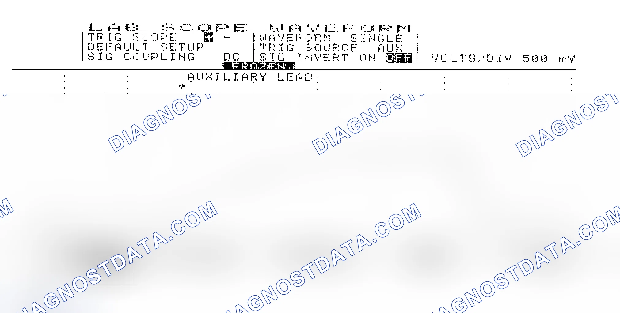 Scheme 14: Single Injector w/Excessive Current Flow - Current Pattern