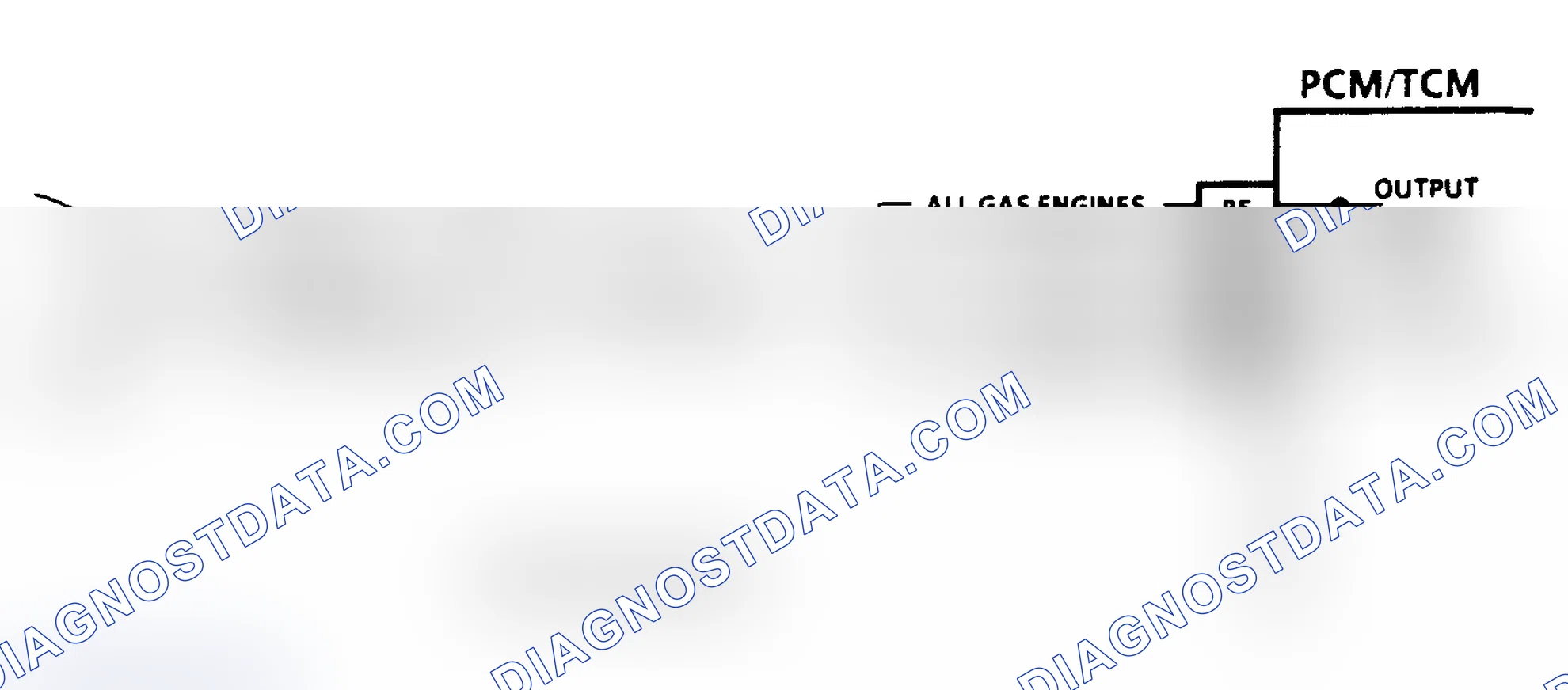 Scheme 165: Output Speed Sensor Ckt. Schematic (4WD Vehicles)