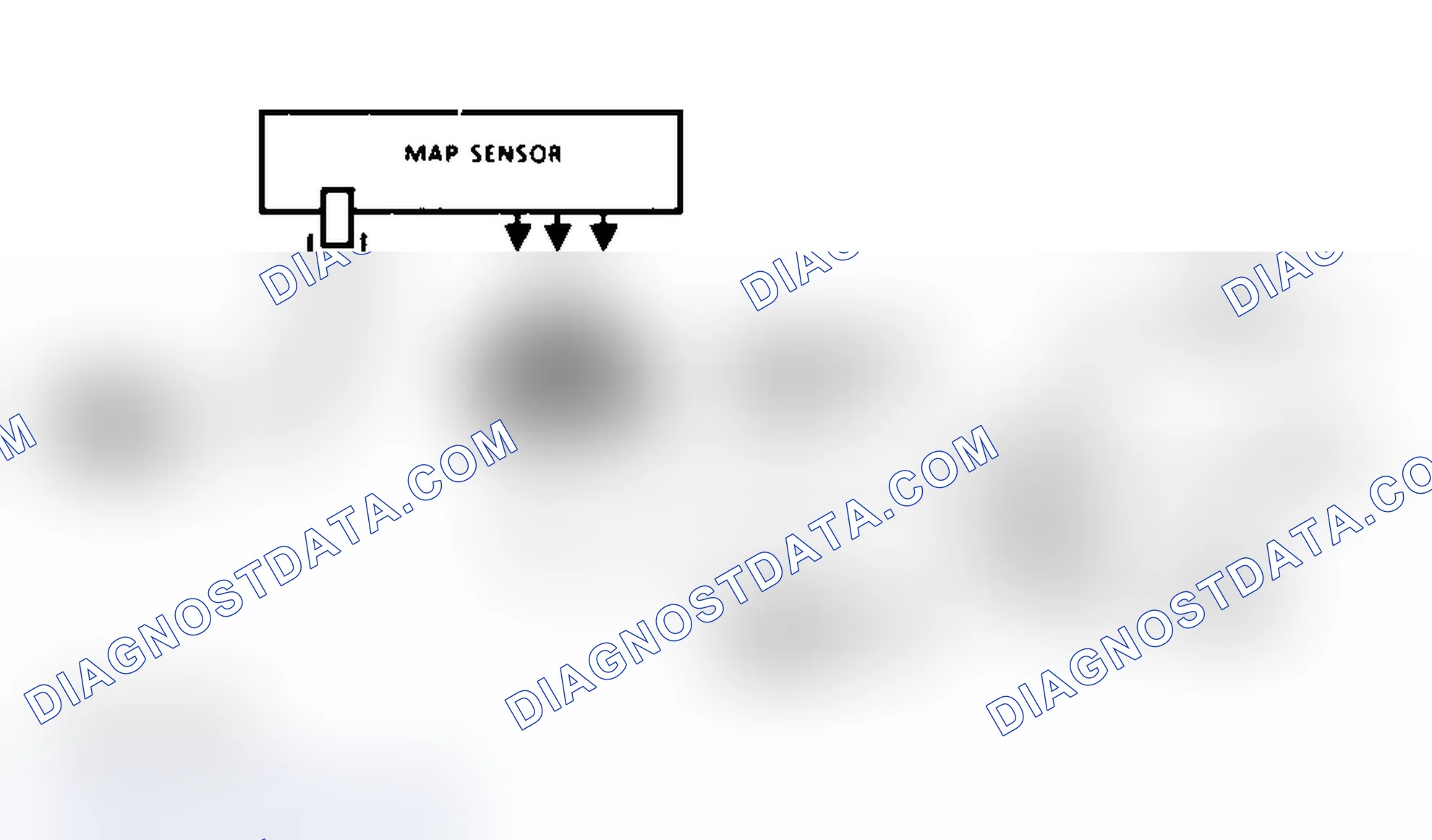Scheme 80: Code 33 Schematic (4.3L) MAP Sensor Signal Voltage High