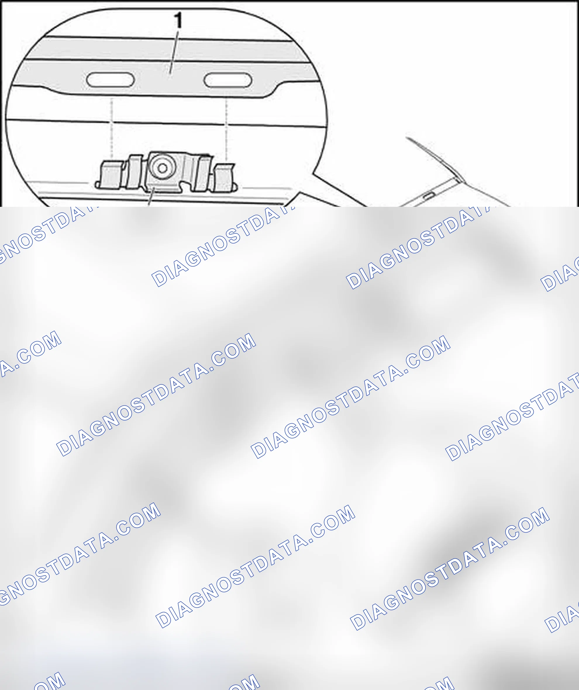 Scheme 238: Roof trim molding, removing and installing (Avant)