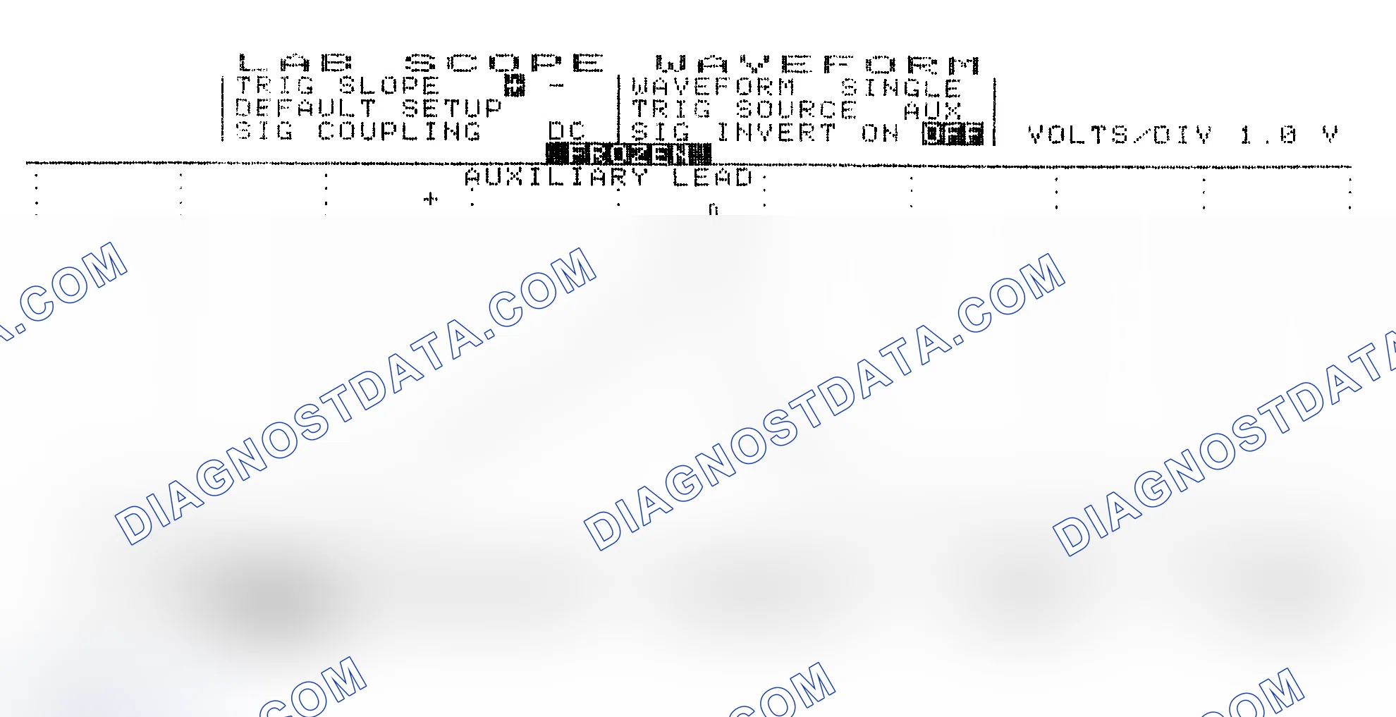 Scheme 19: Single Injector w/Excessive Current Flow - Current Pattern
