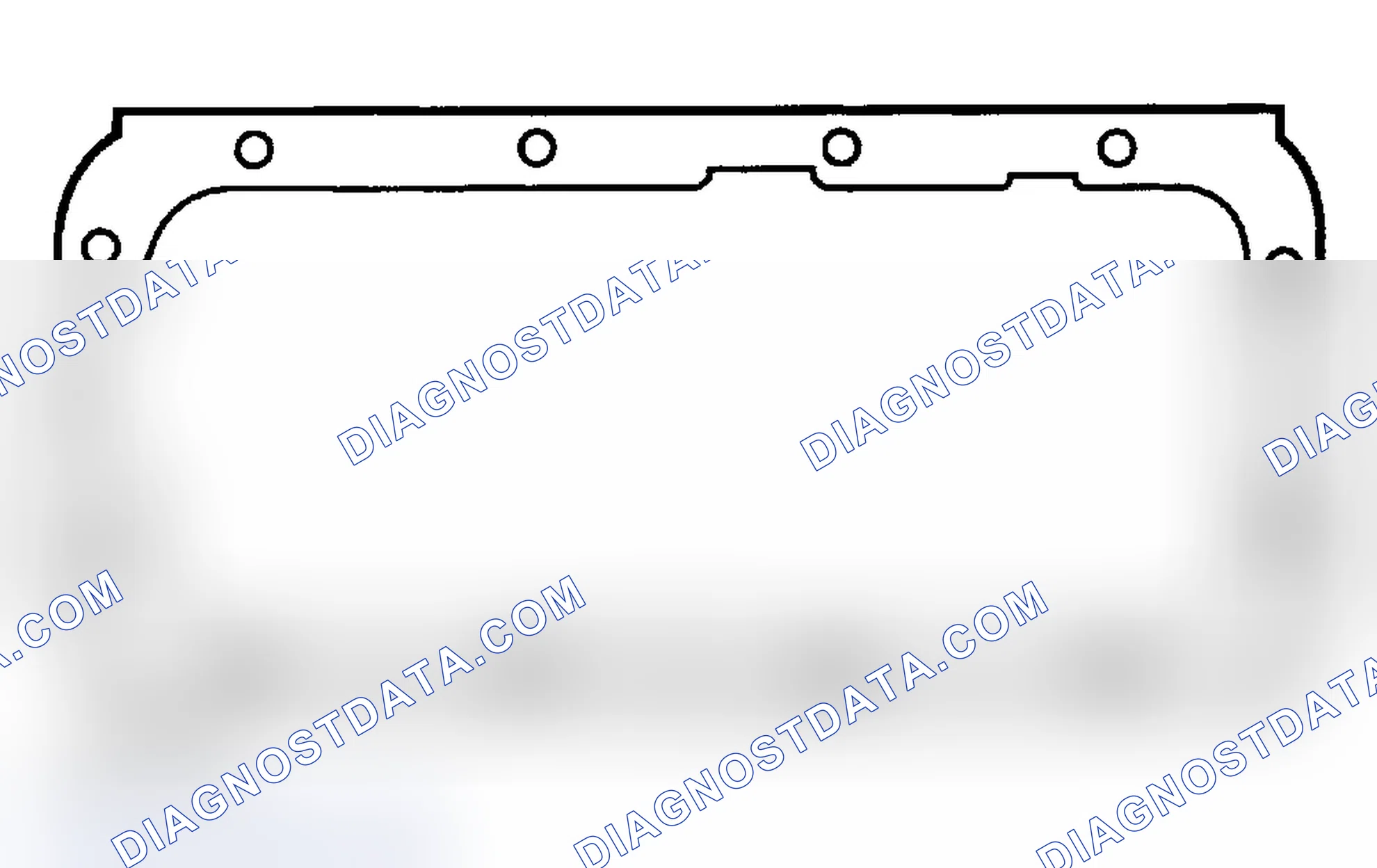 Scheme 1: OIL PAN GASKET