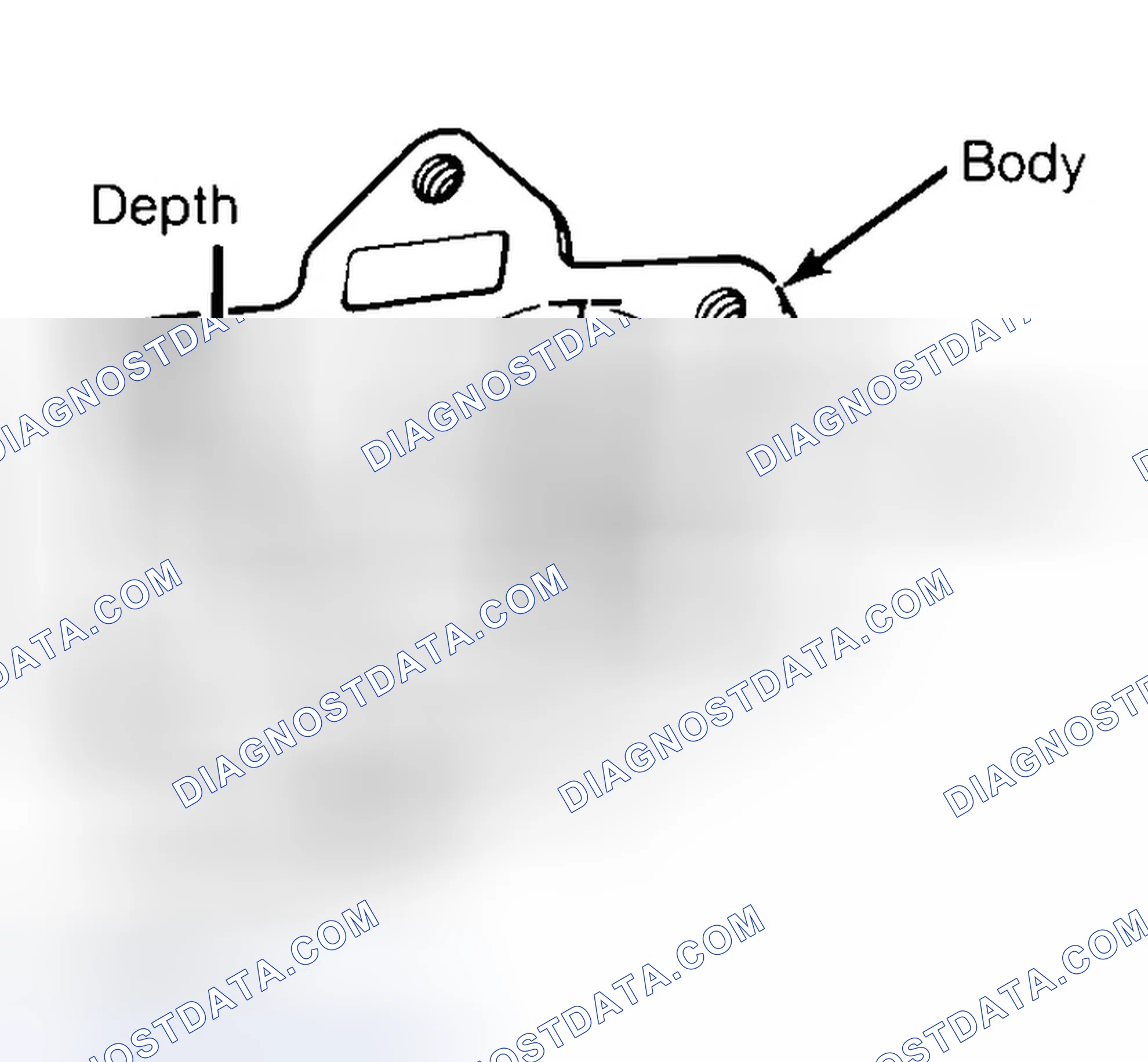 Scheme 35: Measuring Oil Pump Gear Cavity