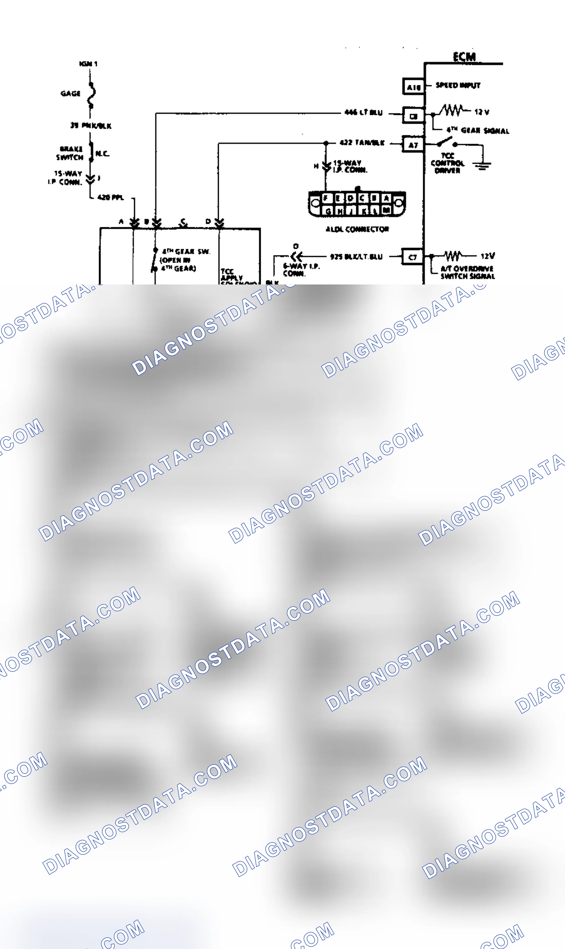 Scheme 164: Torque Converter Clutch (5.7L Y Body)