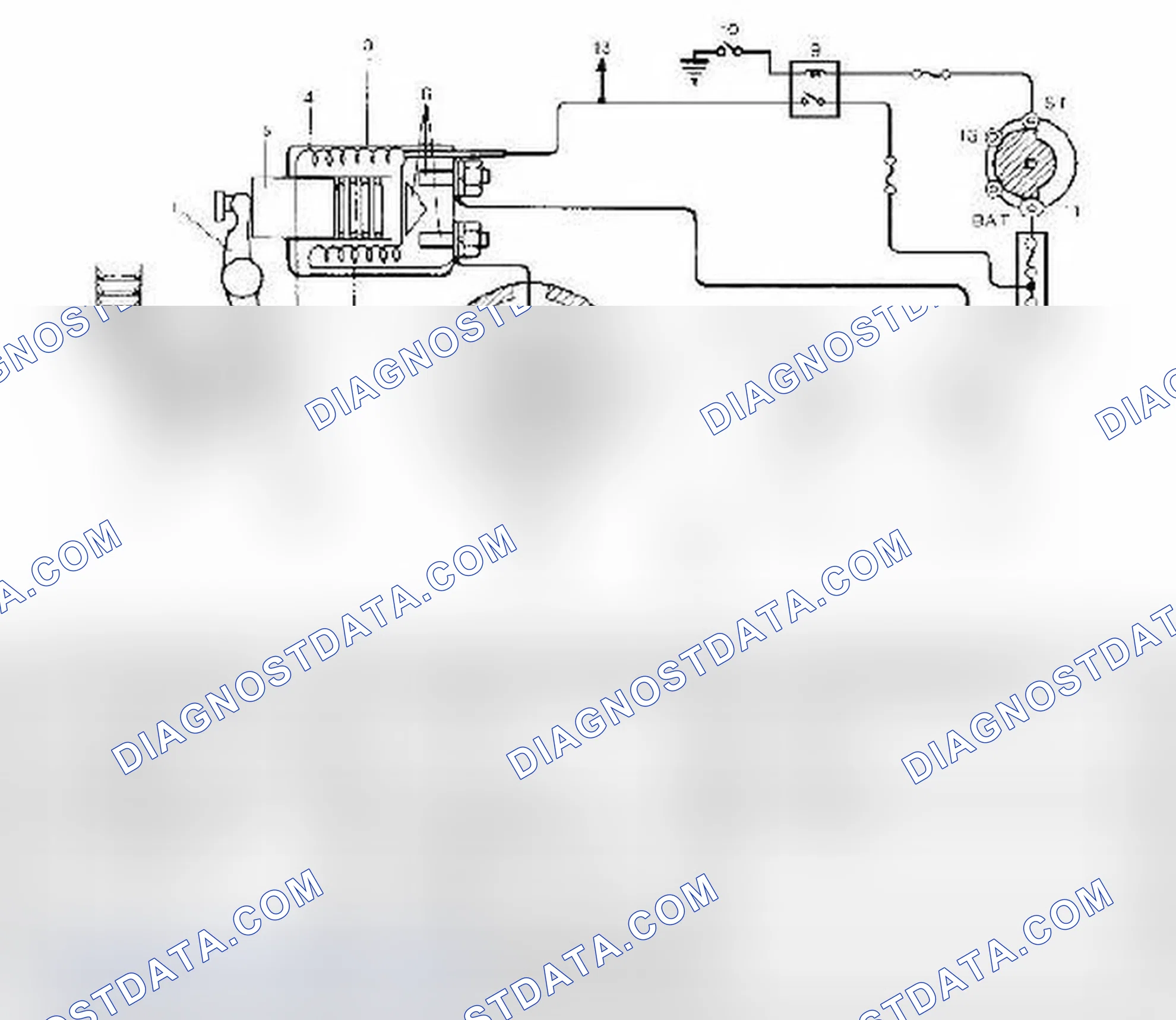 Scheme 1: STARTING MOTOR CIRCUIT DESCRIPTION