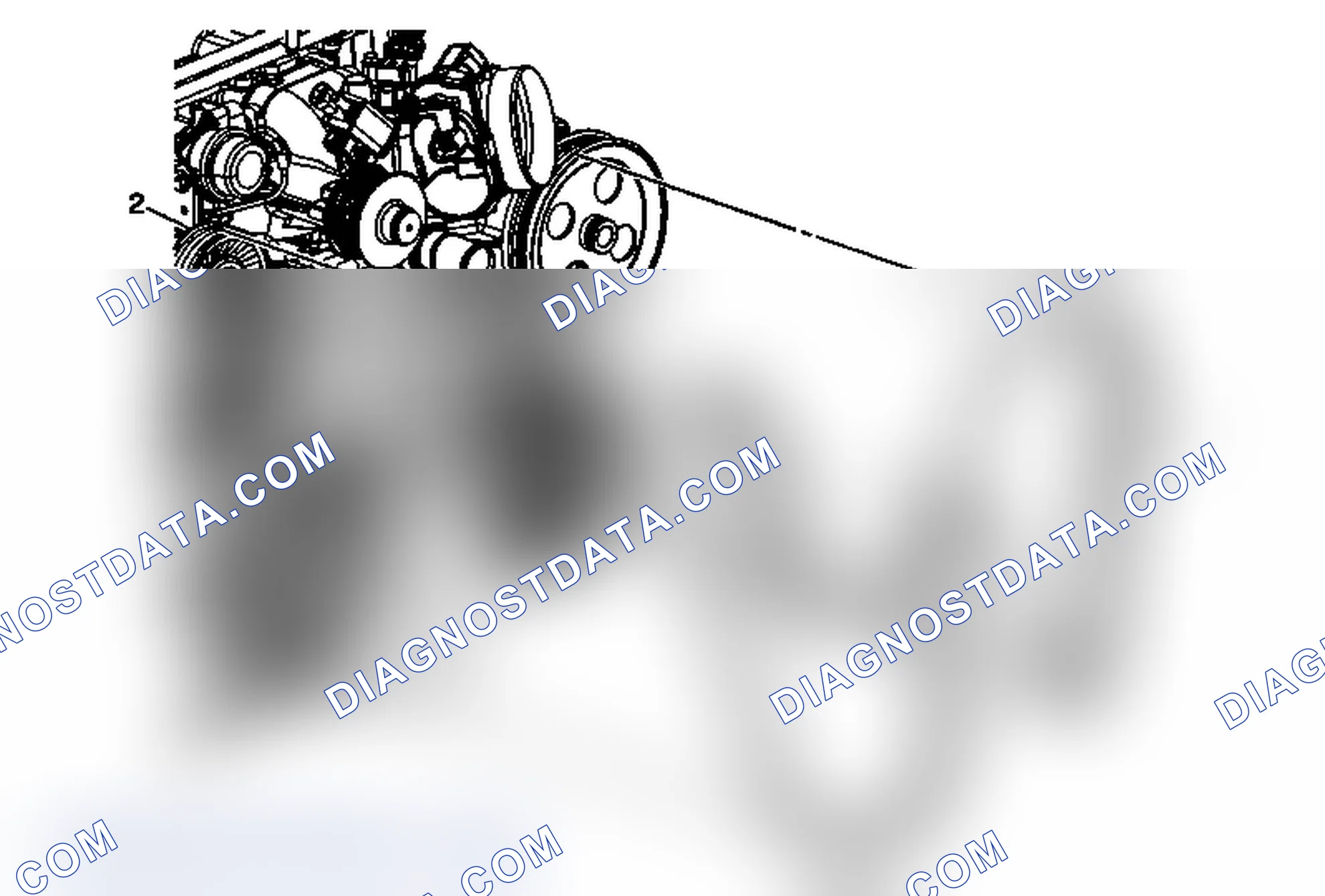 Scheme 10: Drive Belt Replacement - Accessory