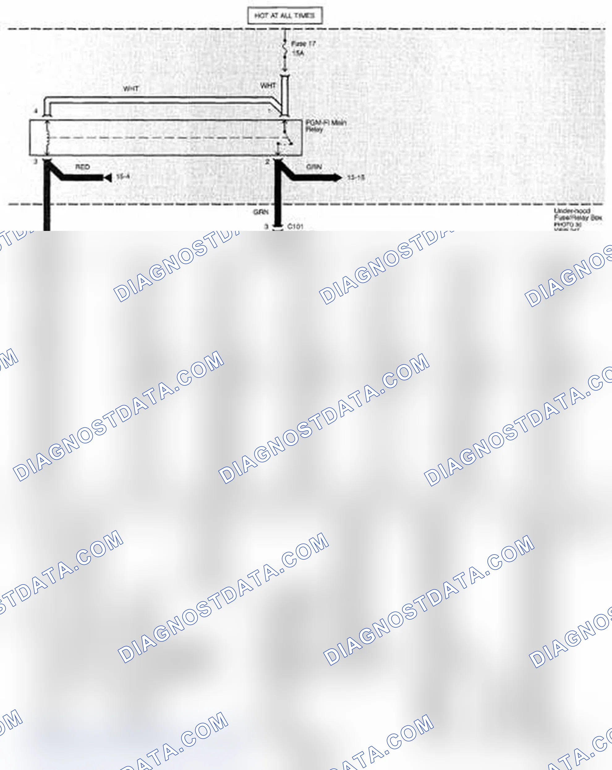 Scheme 241: Fuel And Emissions - PGM-FI System Circuit Diagram (Page 23-2)