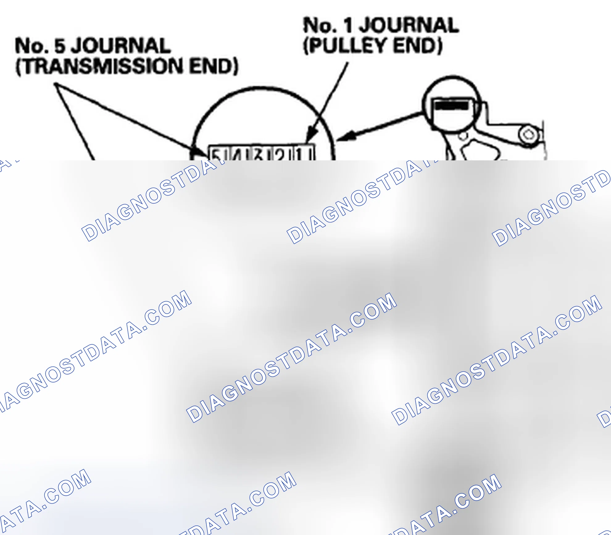 Scheme 398: Crankshaft Bore Code Location