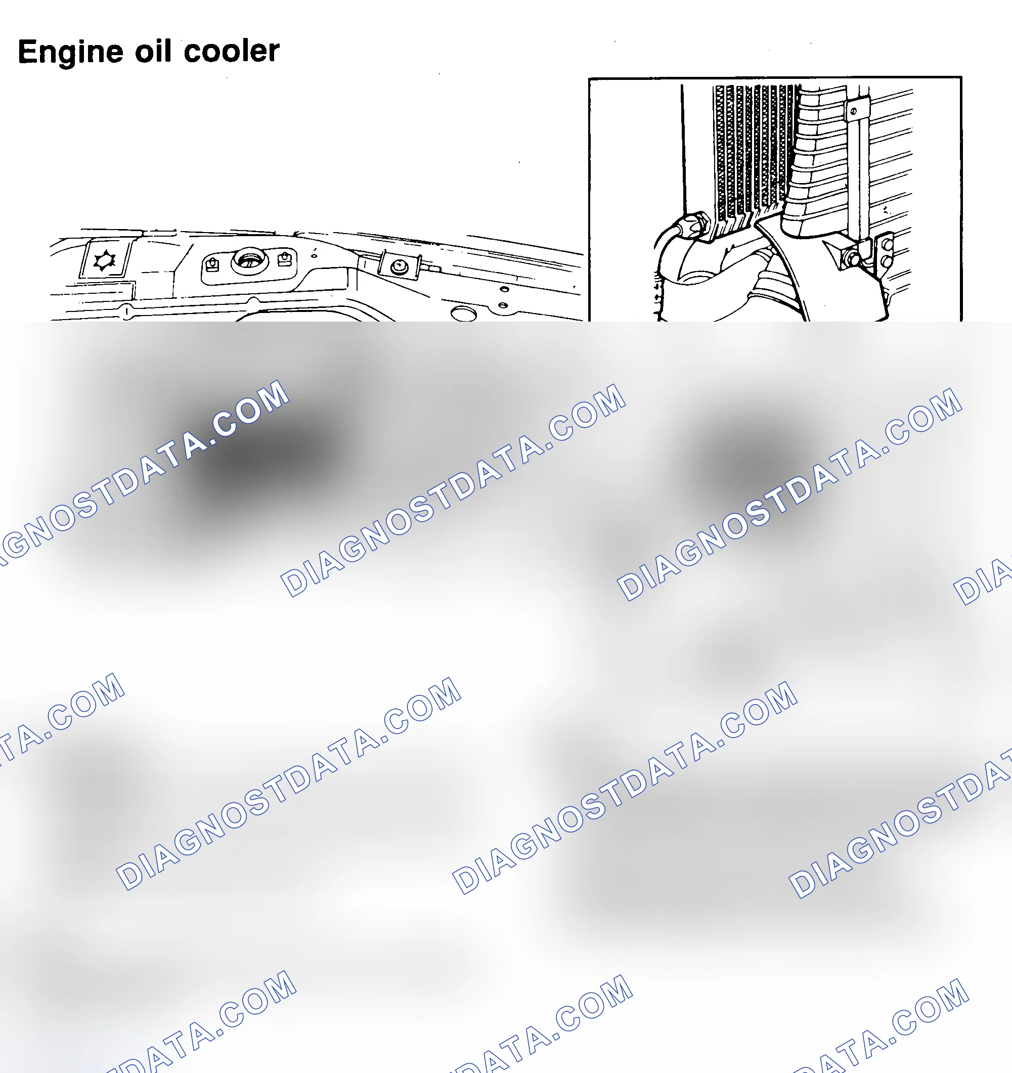 Scheme 7: ENGINE OIL COOLER