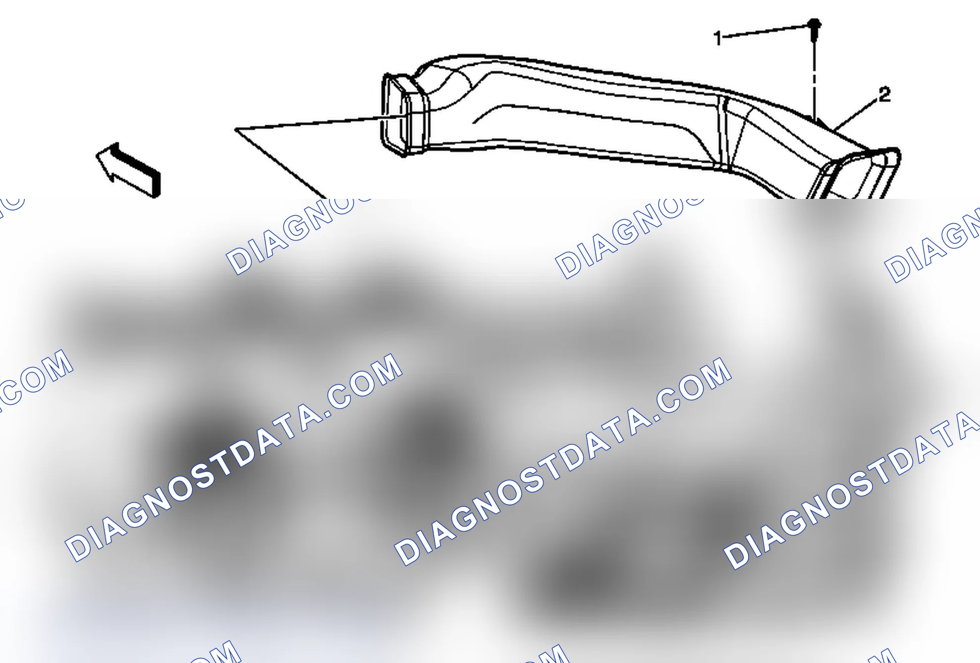 Scheme 35: Air Distributor Duct Replacement - Right Side