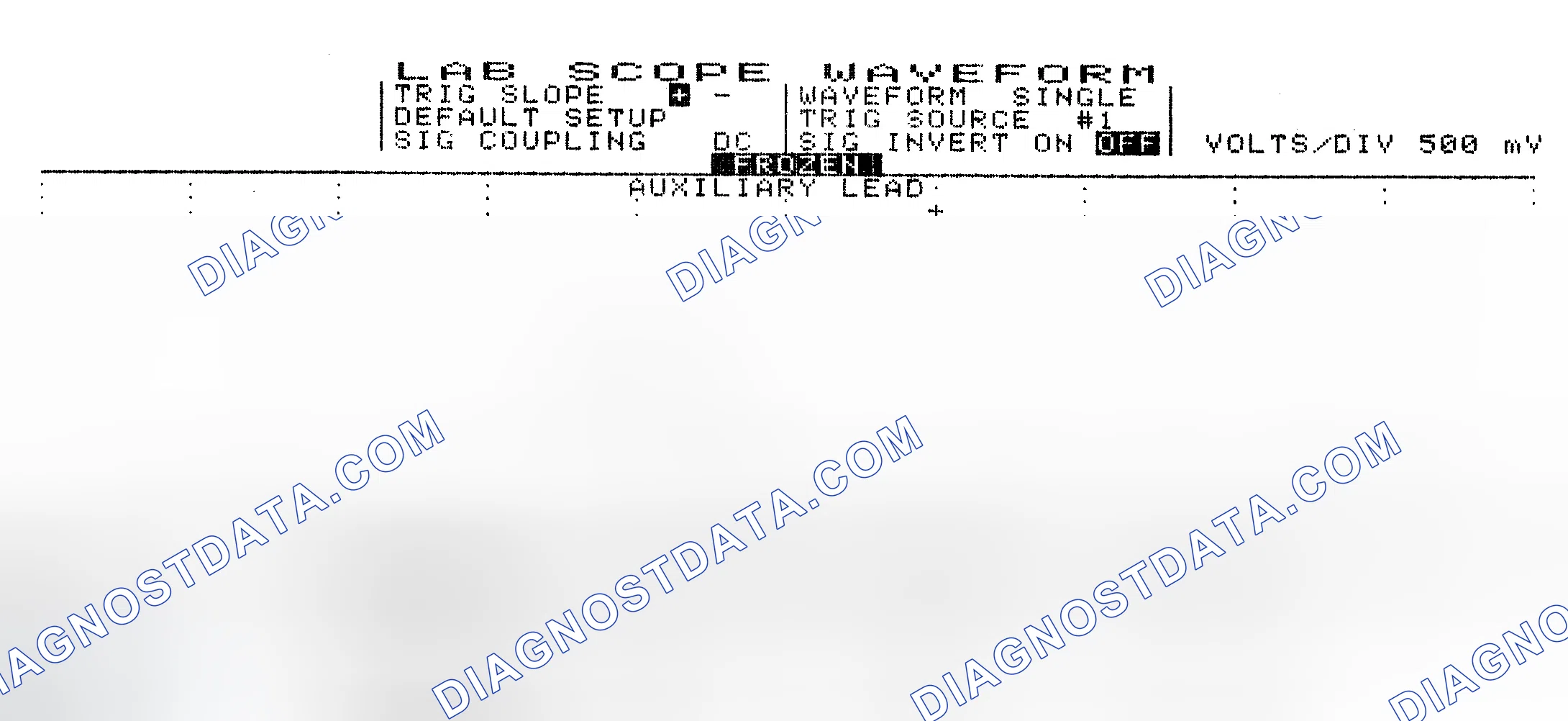 Scheme 10: Single Injector w/Excessive Current Flow - Current Pattern