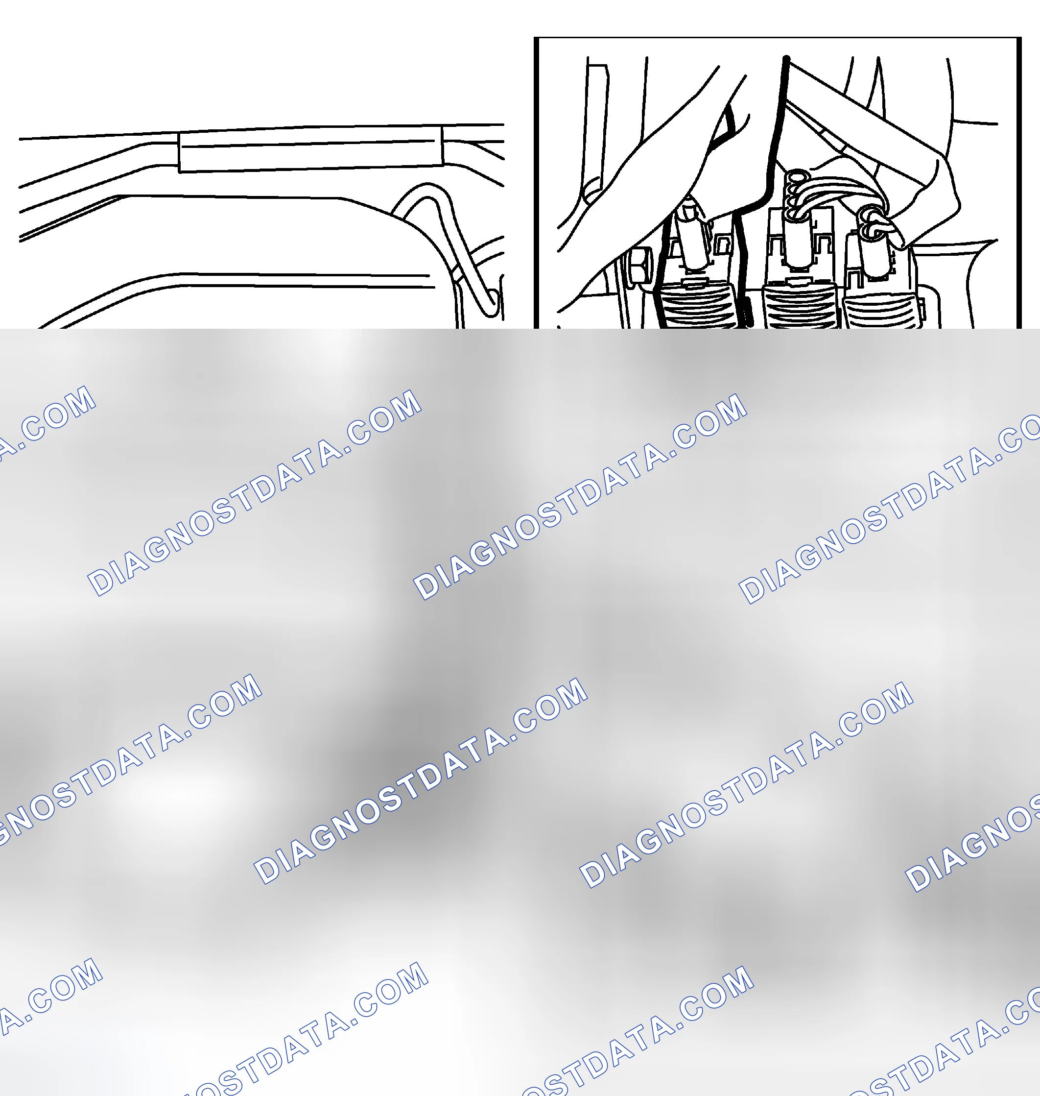 Scheme 40: Removing Heat Shield Over Exhaust Manifold