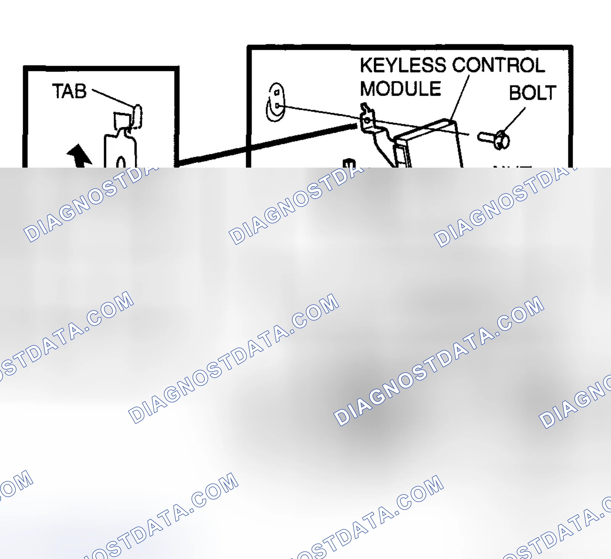 Scheme 42: KEYLESS CONTROL MODULE REMOVAL/INSTALLATION
