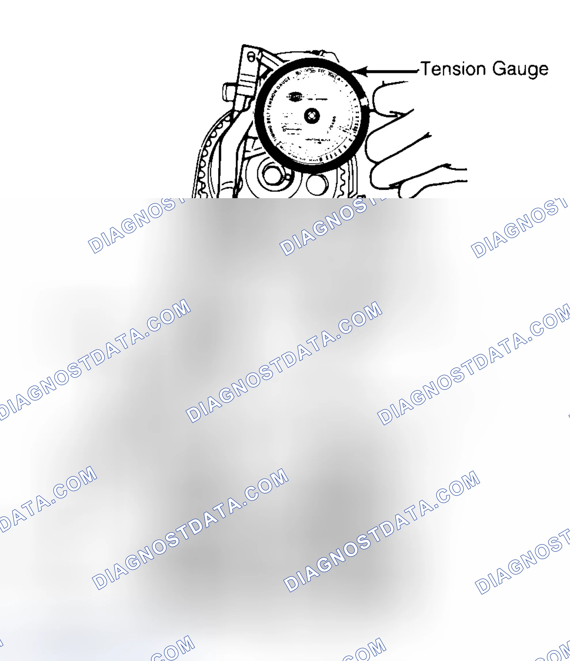 Scheme 3: Adjusting Typical Timing Belt Tension