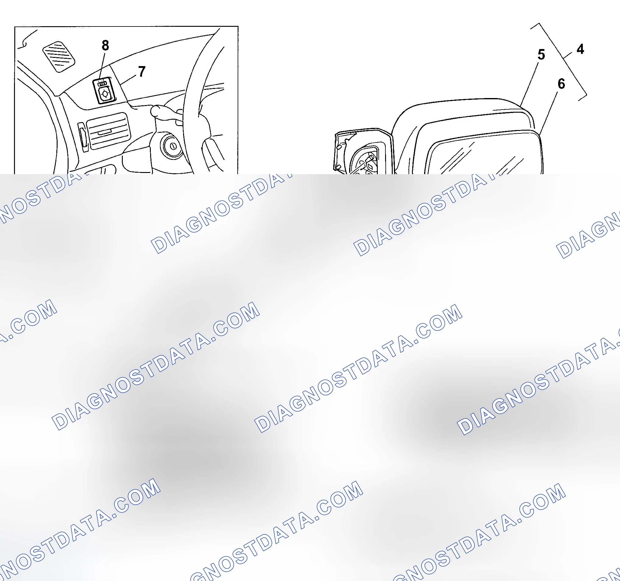 Scheme 11: DOOR MIRROR