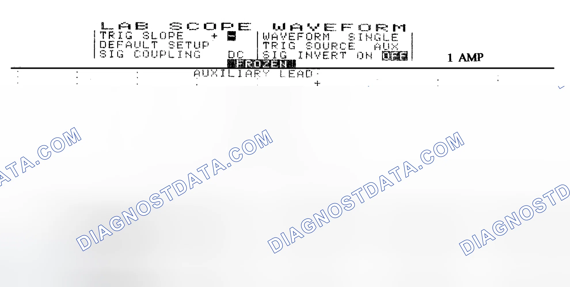 Scheme 20: Single Injector w/Normal Current Flow - Current Pattern