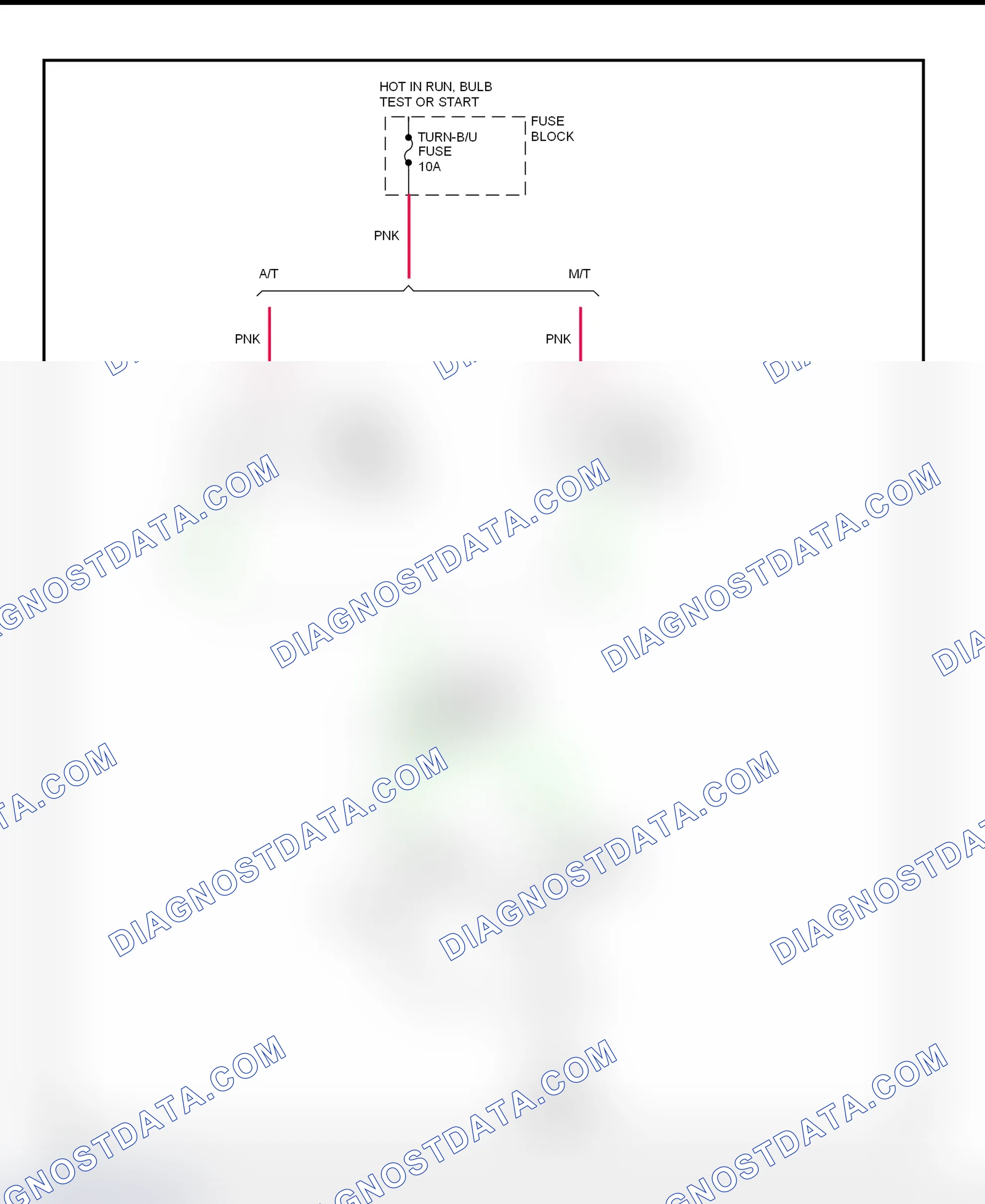 Scheme 51: Back-Up Lights Wiring Diagram (Cavalier & Sunfire)