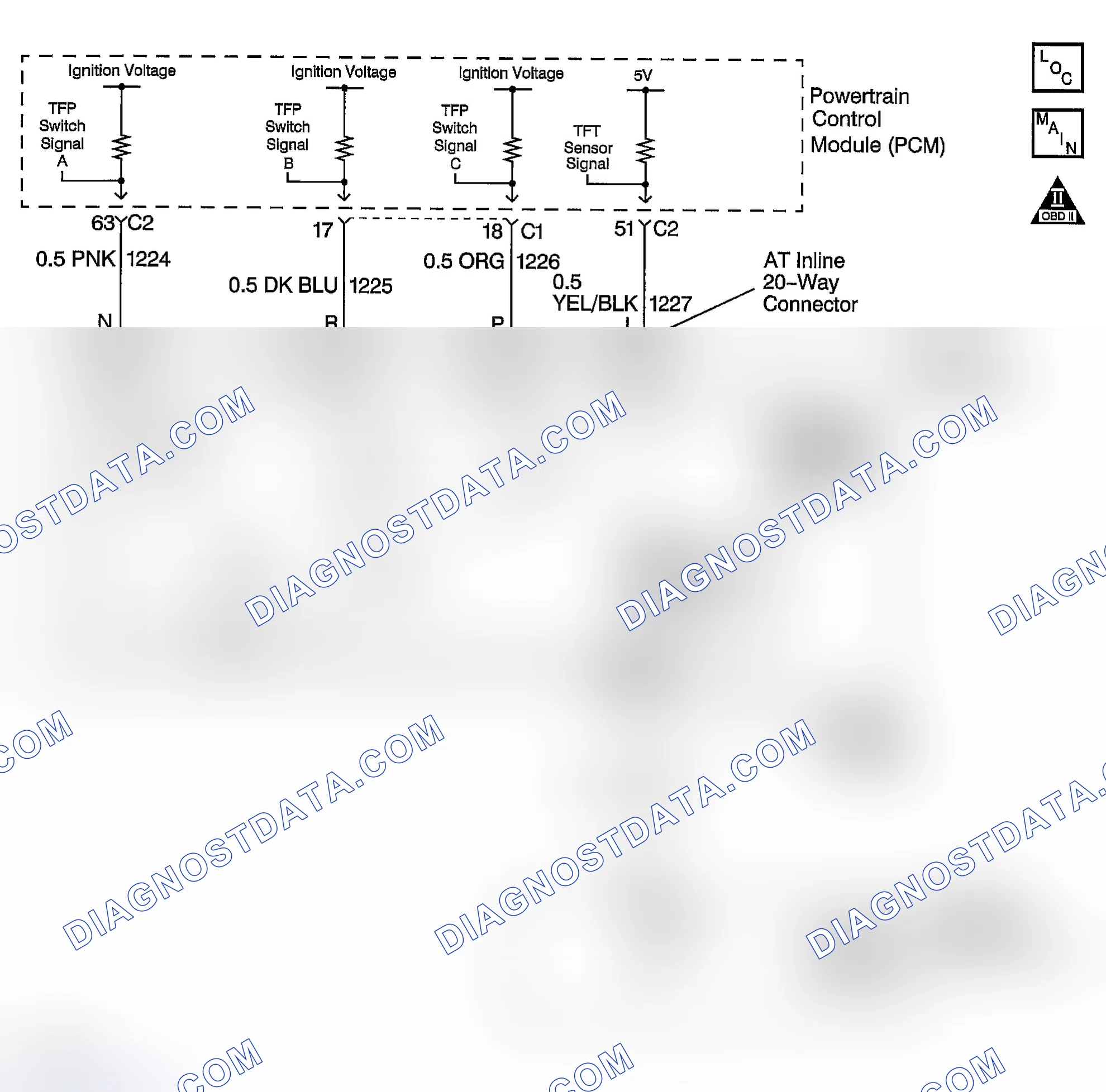 Scheme 348: DTC P0712: TFT Sensor Signal Voltage Low