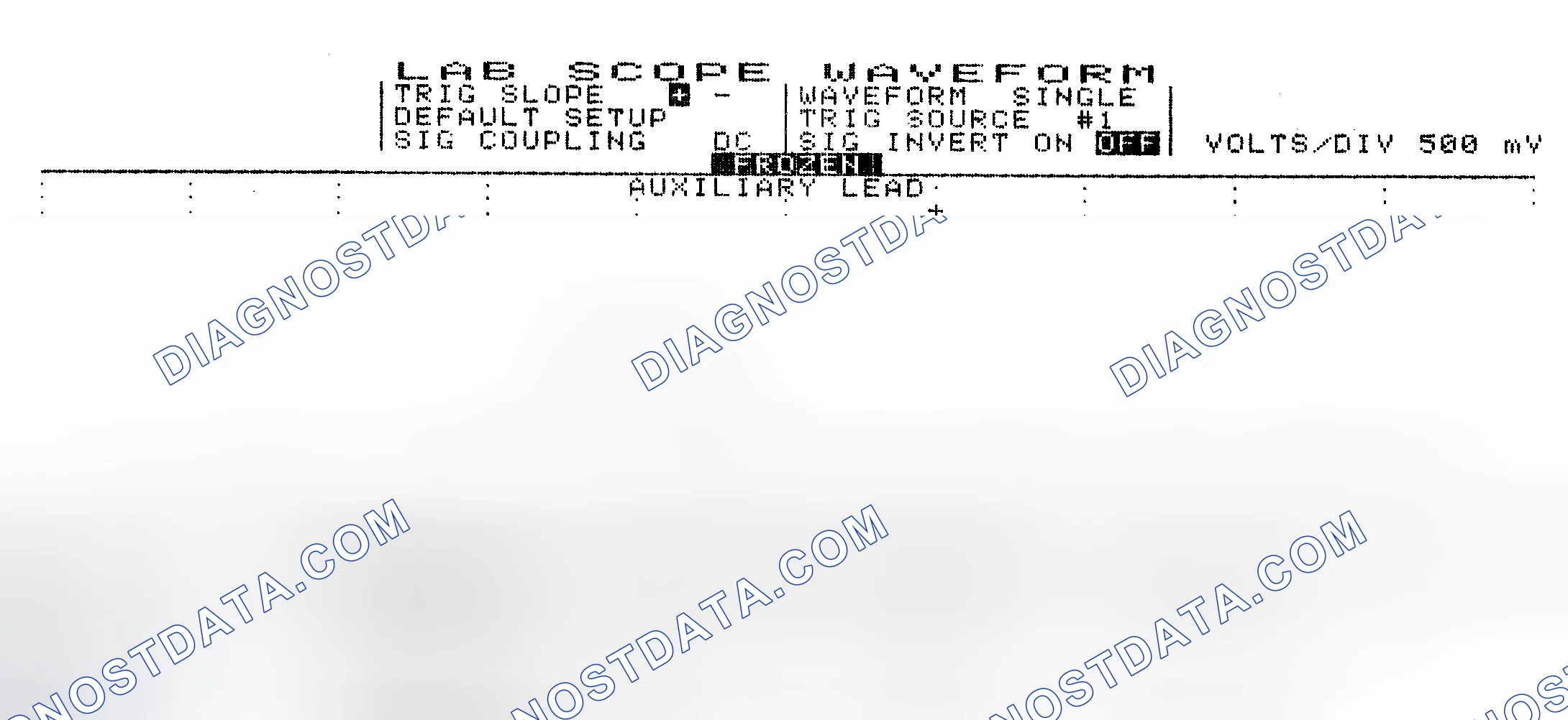 Scheme 10: Single Injector w/Excessive Current Flow - Current Pattern