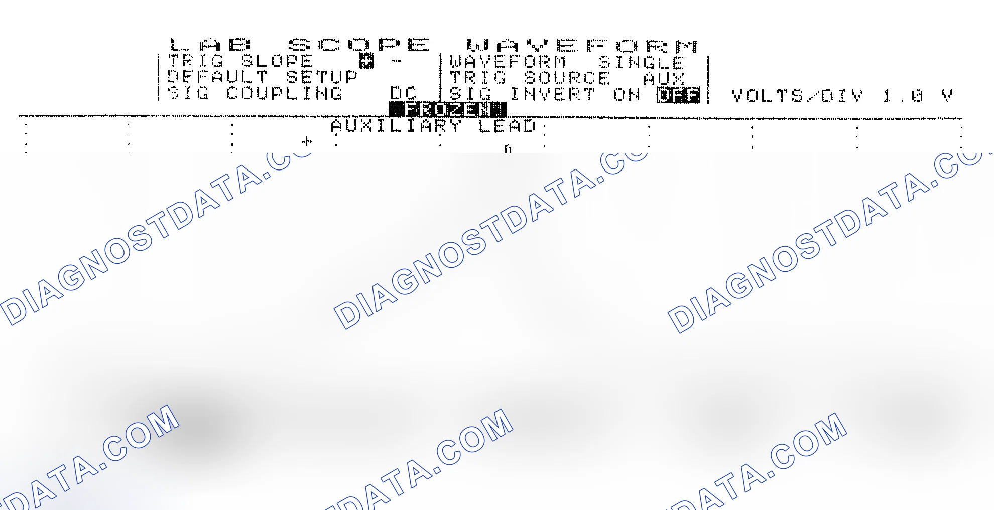 Scheme 19: Single Injector w/Excessive Current Flow - Current Pattern