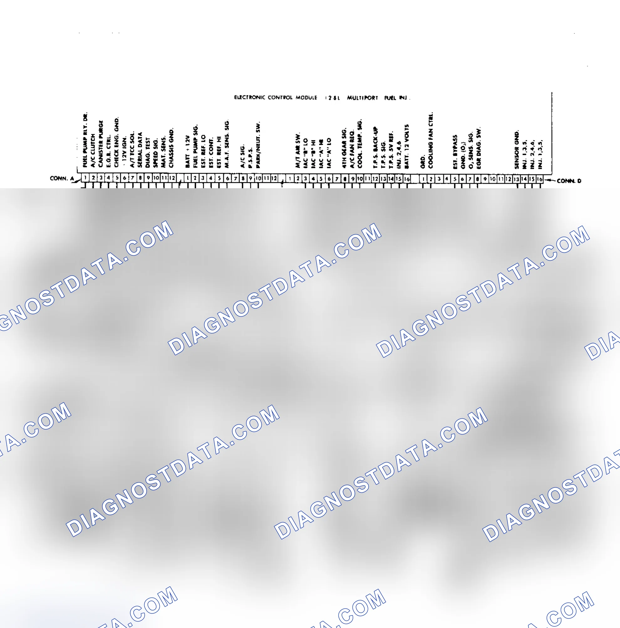 Scheme 426: FWD PFI CCC Wiring Diagram