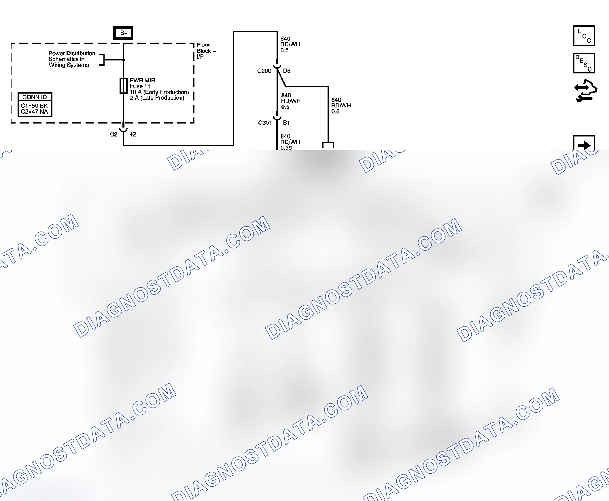 Scheme 5: Outside Mirror Schematics