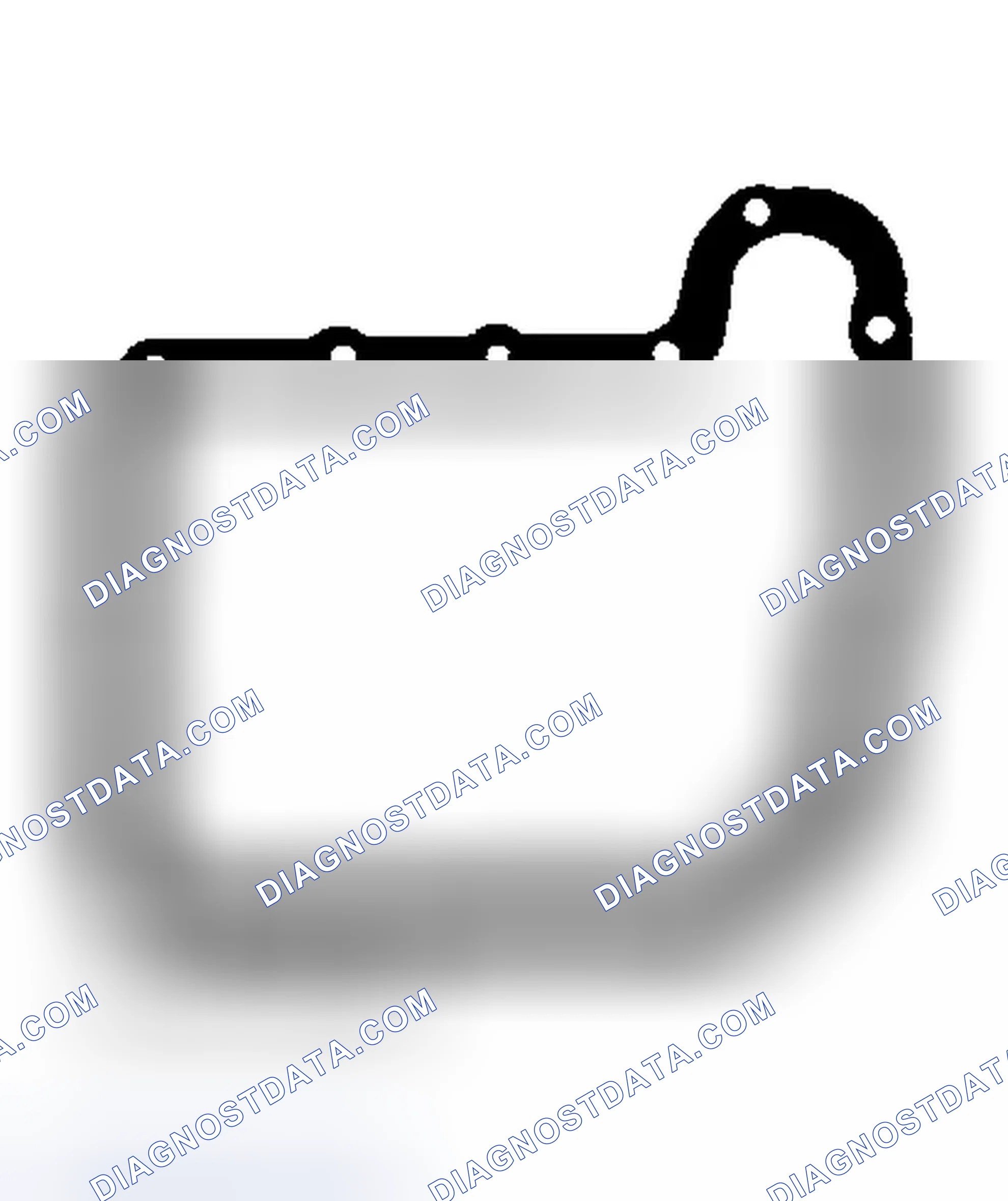 Scheme 3: Identifying Oil Pan Gasket (CD4E)