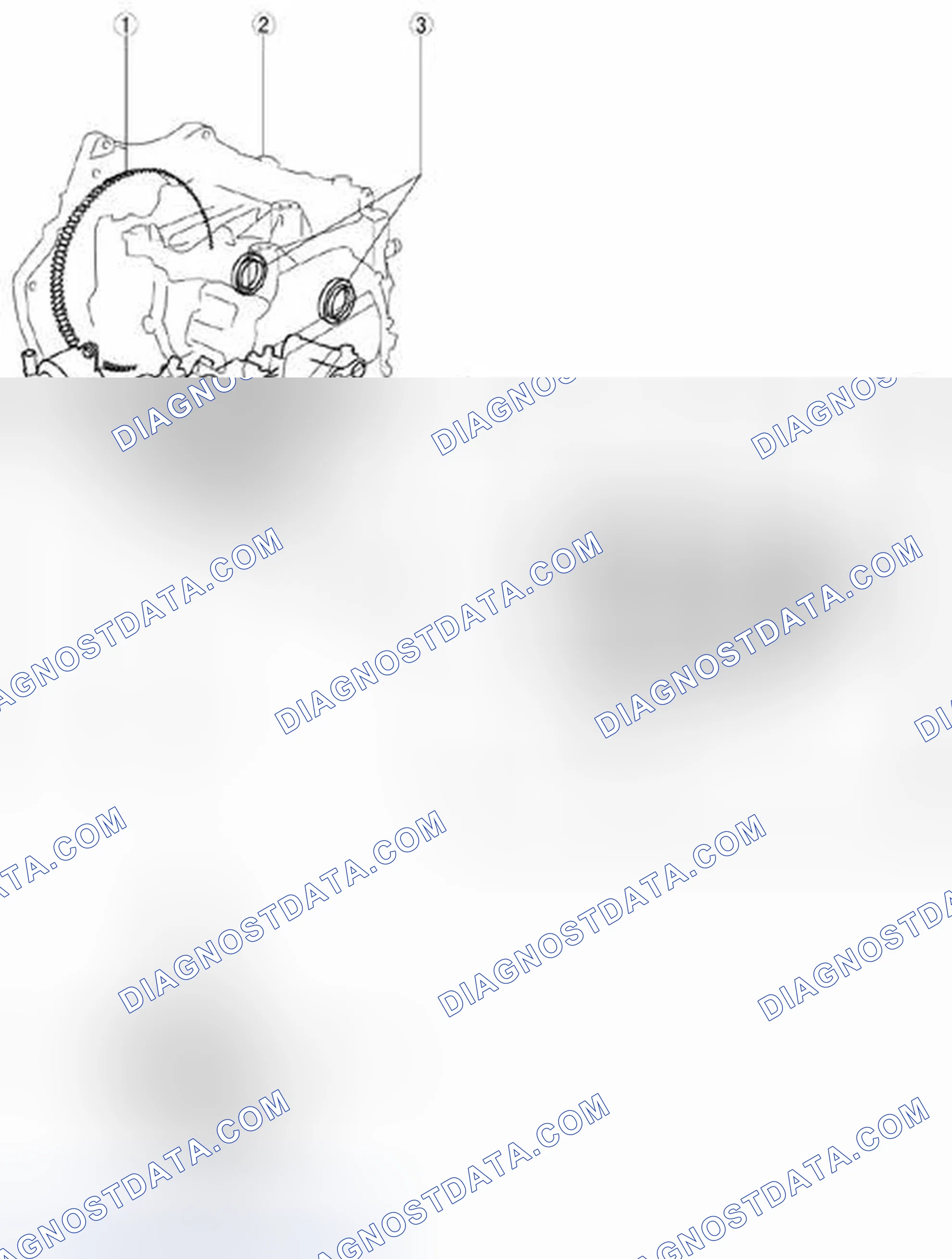 Scheme 348: Identifying Automatic Transaxle Components Location (1 Of 2)