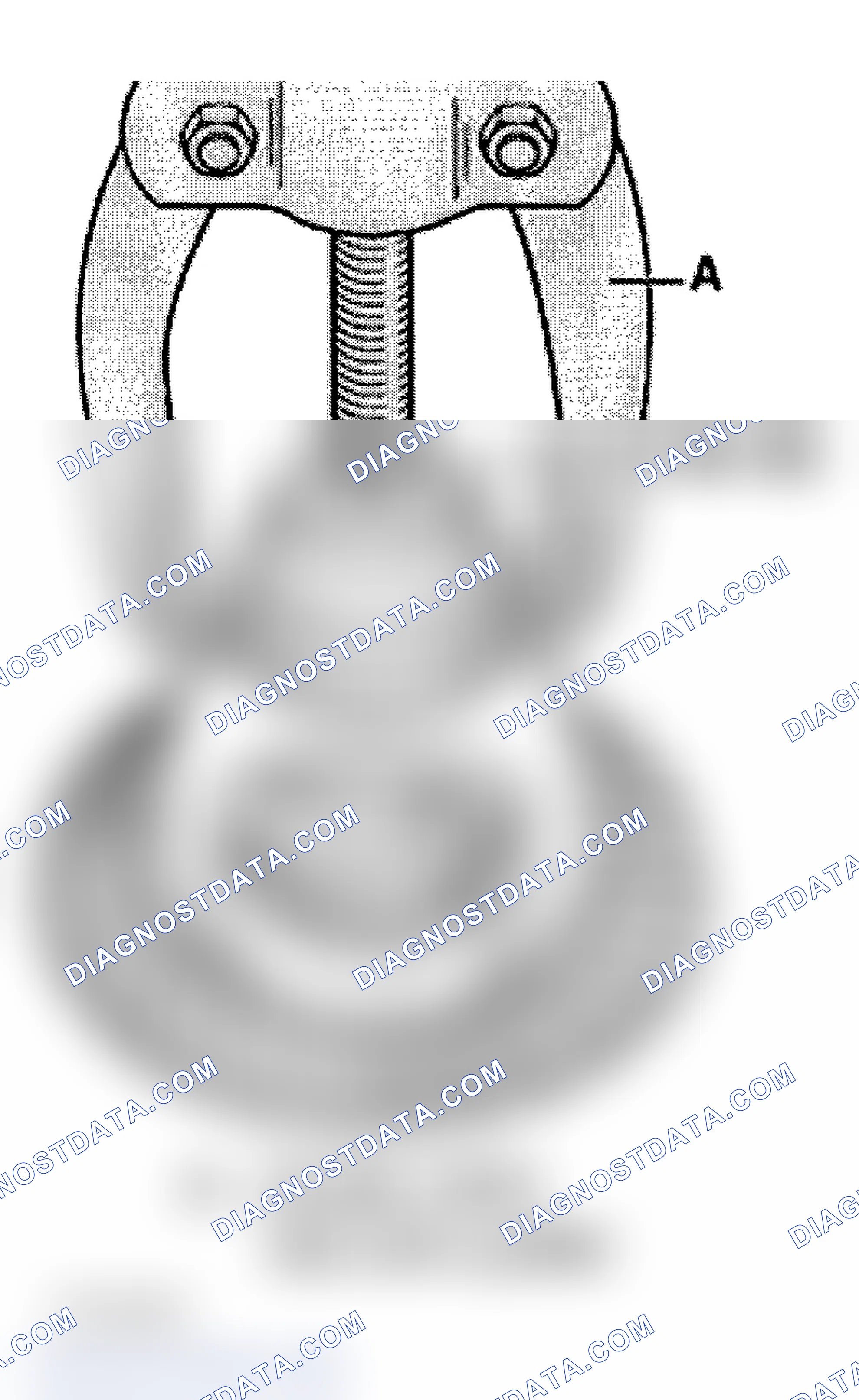 Scheme 332: Pulling Off Tapered Roller Bearing Inner Race