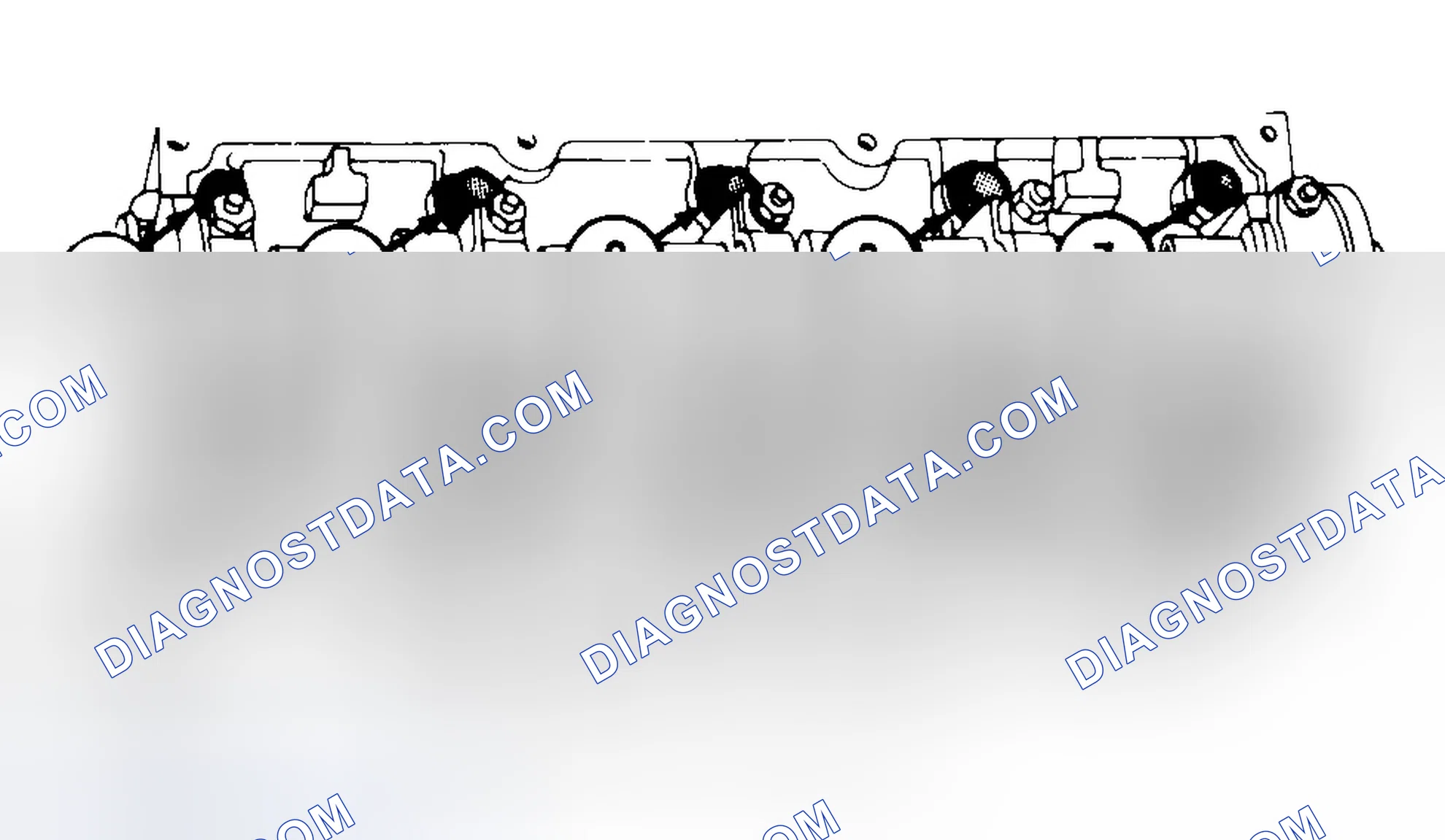 Scheme 7: Typical Cylinder Head Tightening or Loosening Sequence