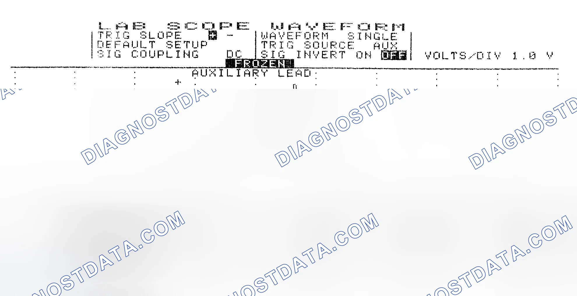 Scheme 19: Single Injector w/Excessive Current Flow - Current Pattern