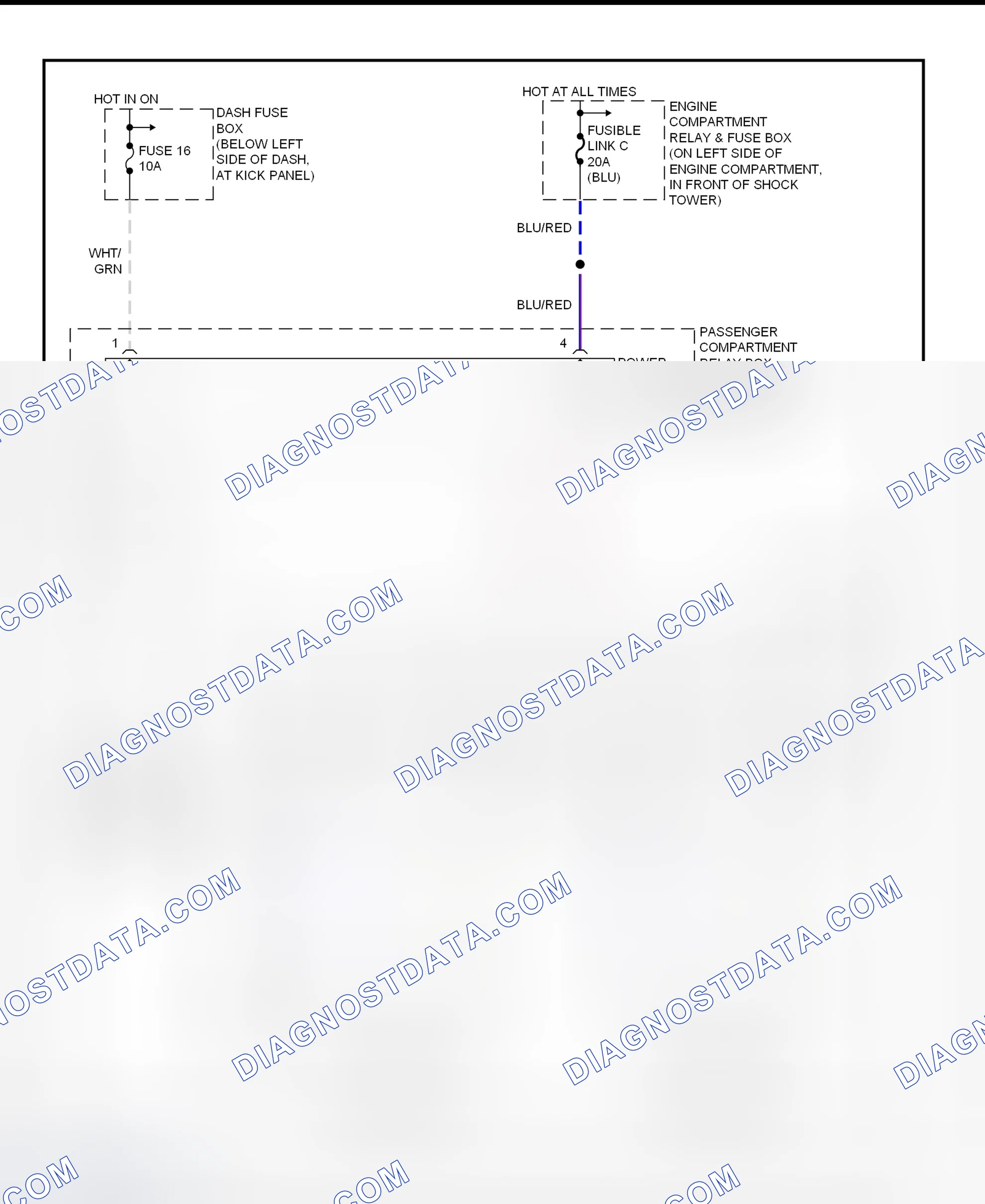 Scheme 2: Power Window System Wiring Diagram (Accent)