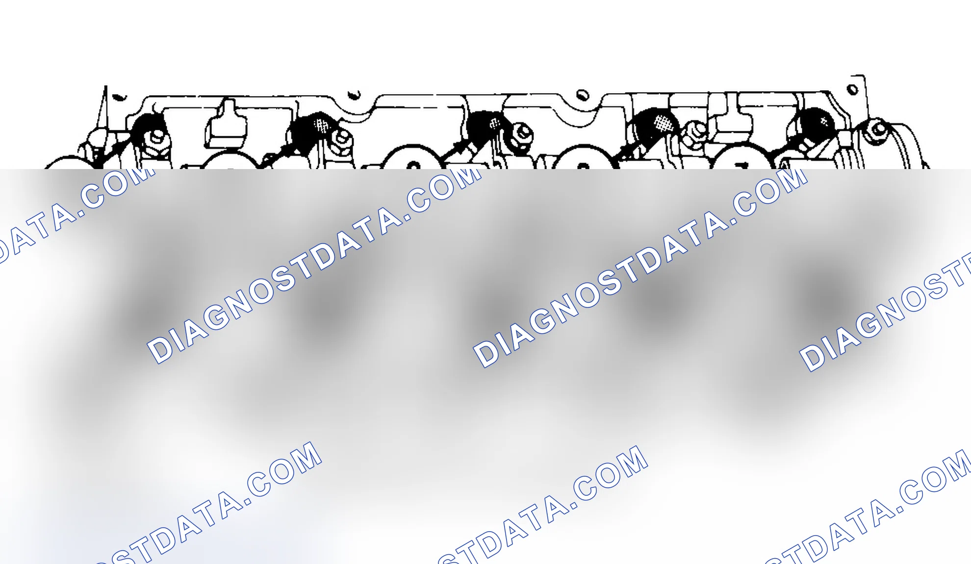 Scheme 3: Typical Cylinder Head Tightening or Loosening Sequence