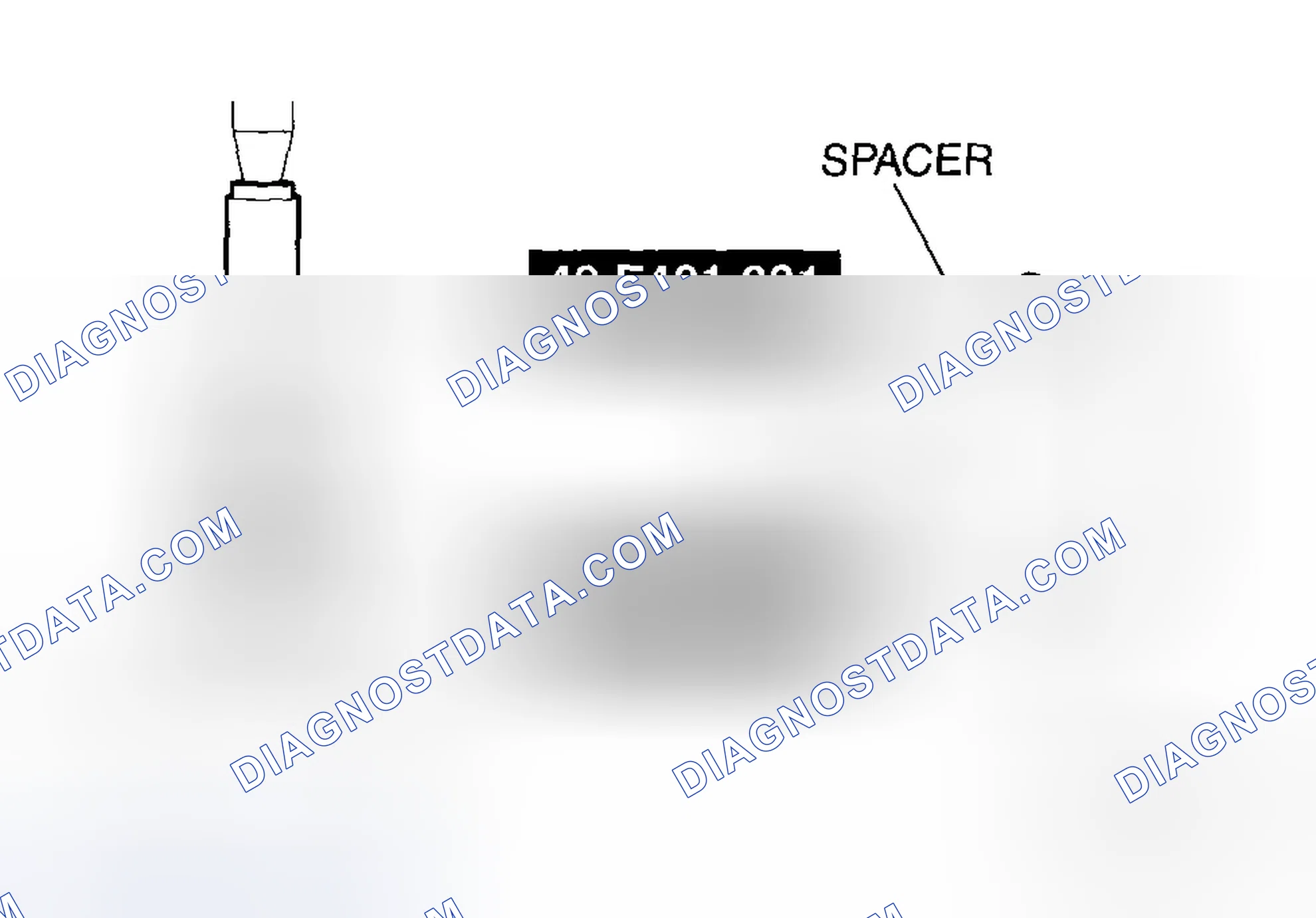 Scheme 47: Rear Bearing Assembly Note