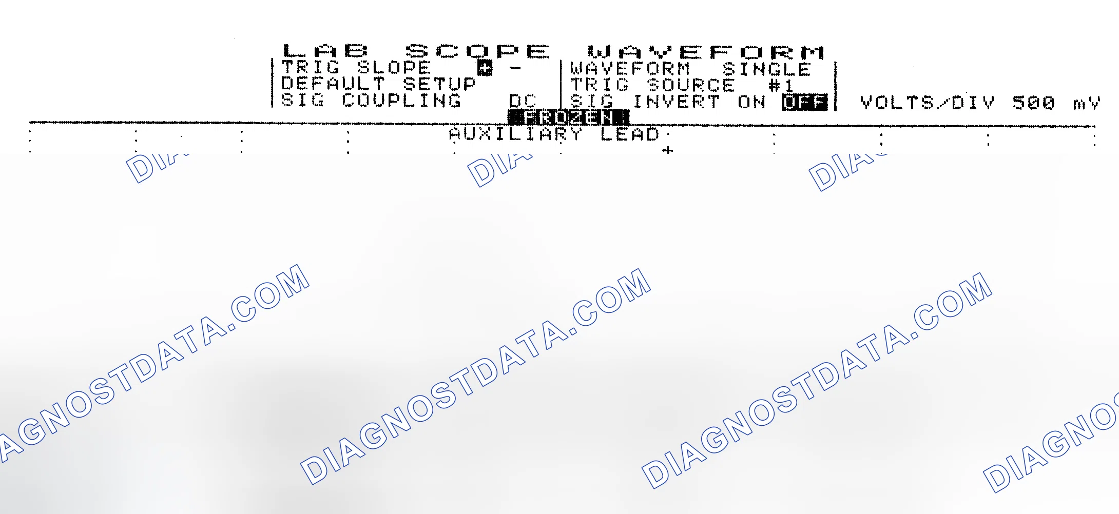 Scheme 10: Single Injector w/Excessive Current Flow - Current Pattern