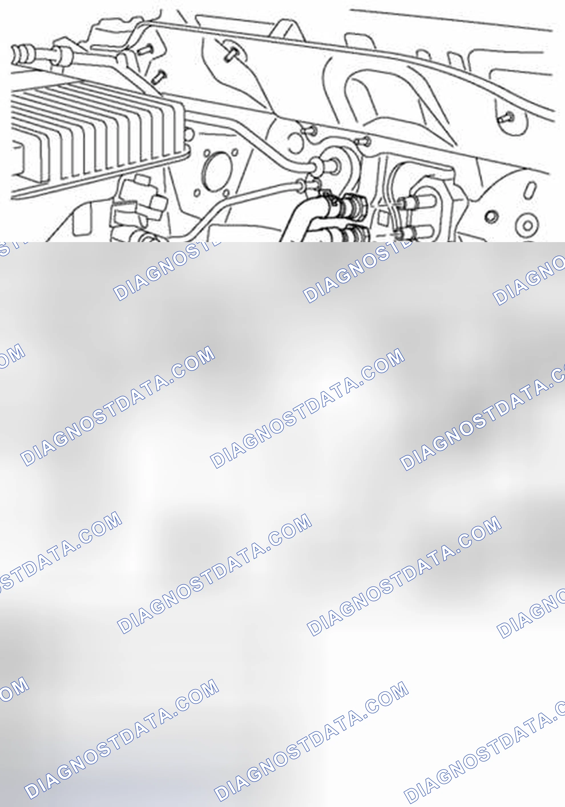 Scheme 19: HEATER HOSE REMOVAL/INSTALLATION