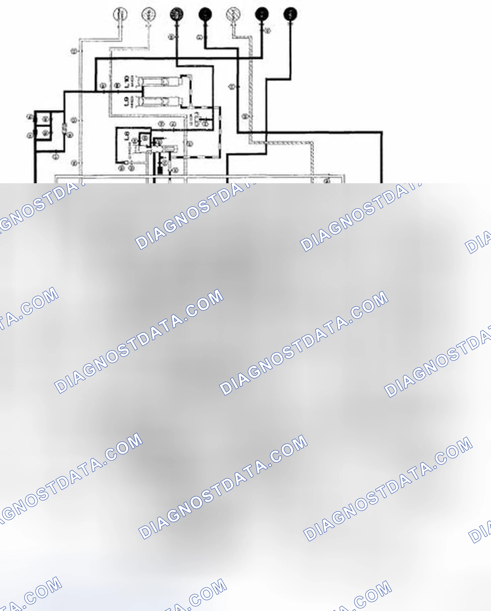Scheme 91: VALVE BODY FLUID PRESSURE CIRCUIT DIAGRAM